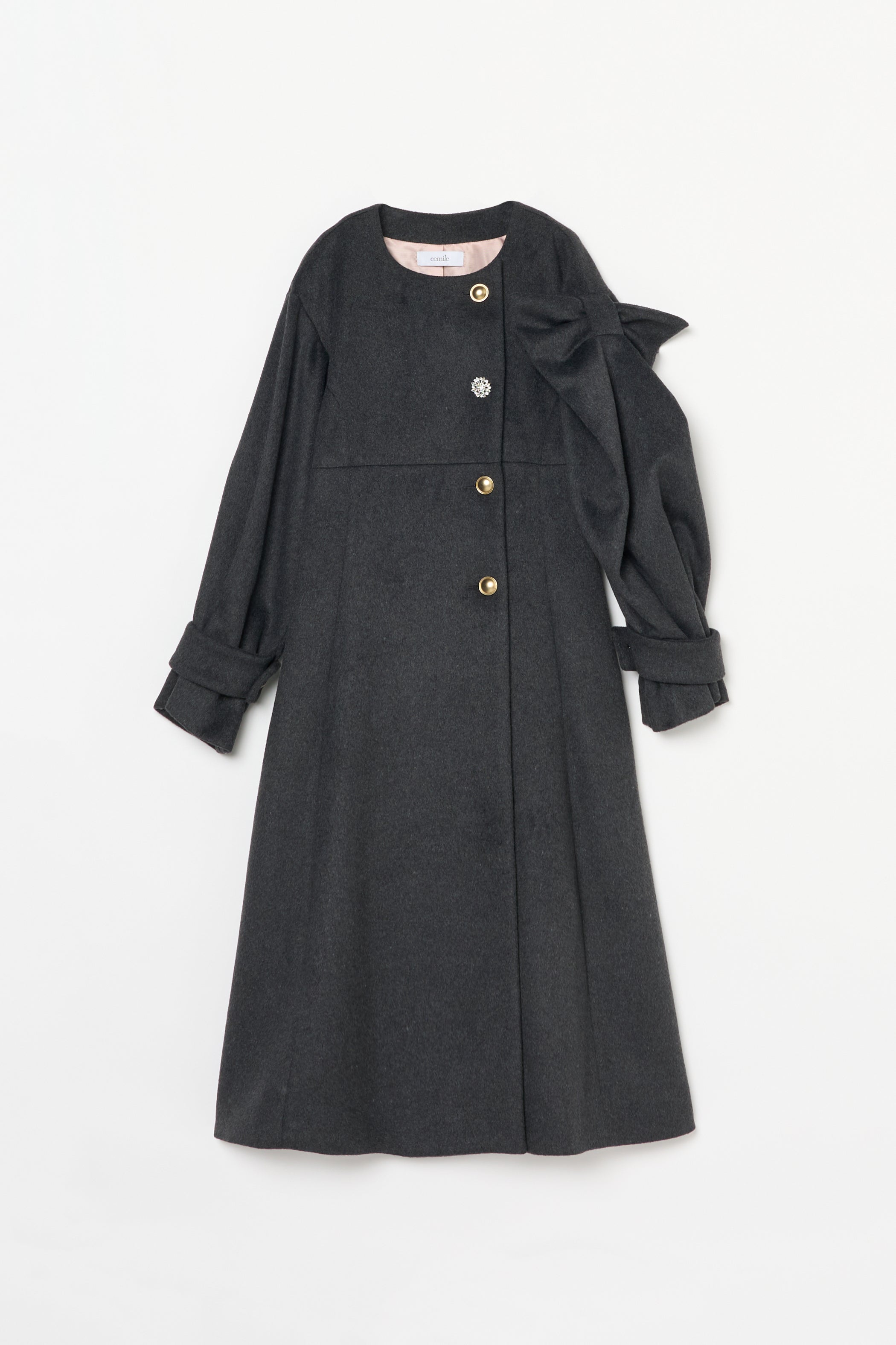 BIJOU RIBBON COAT