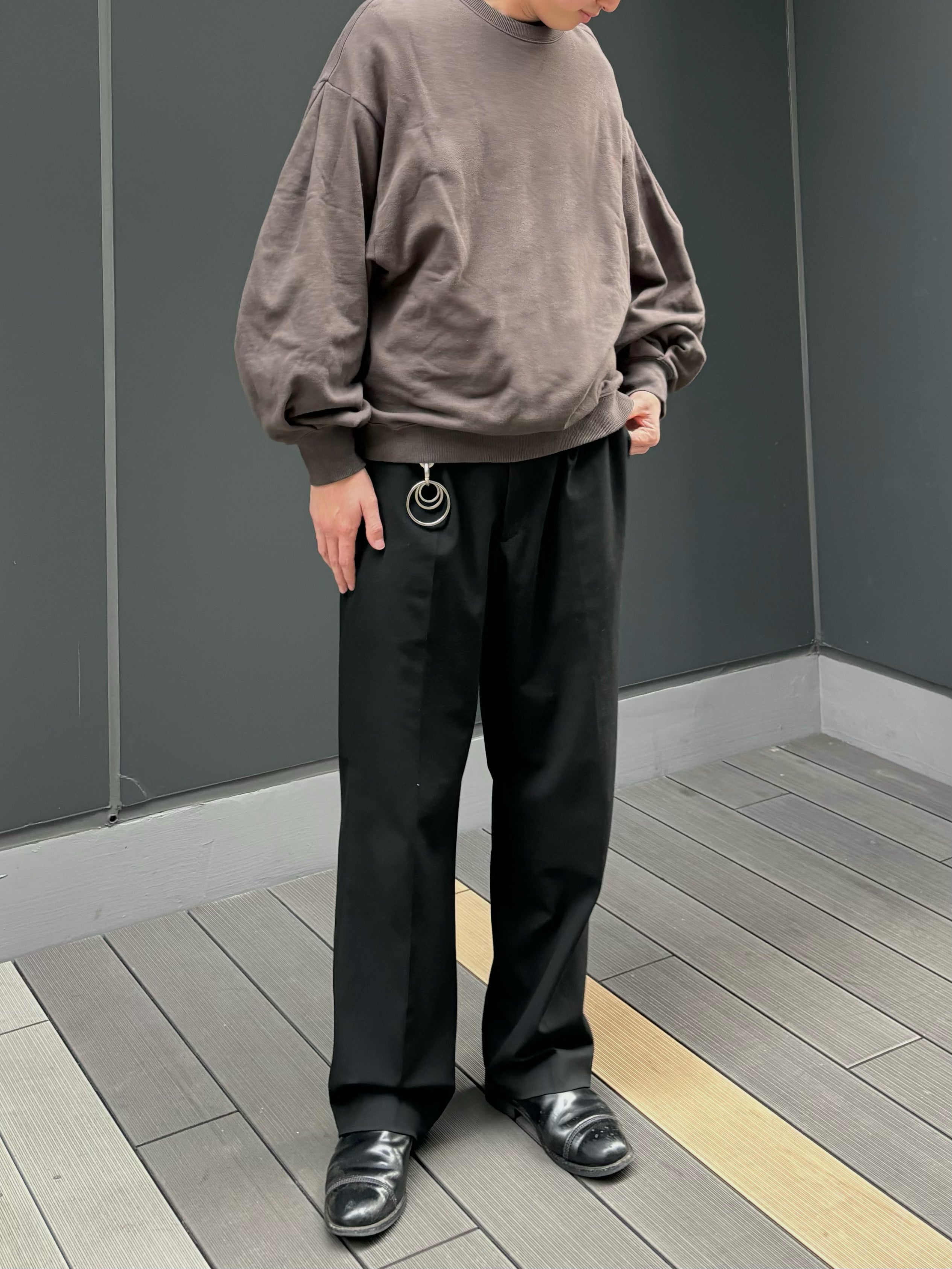 【Made in Japan】Organdy tag ballon sweat