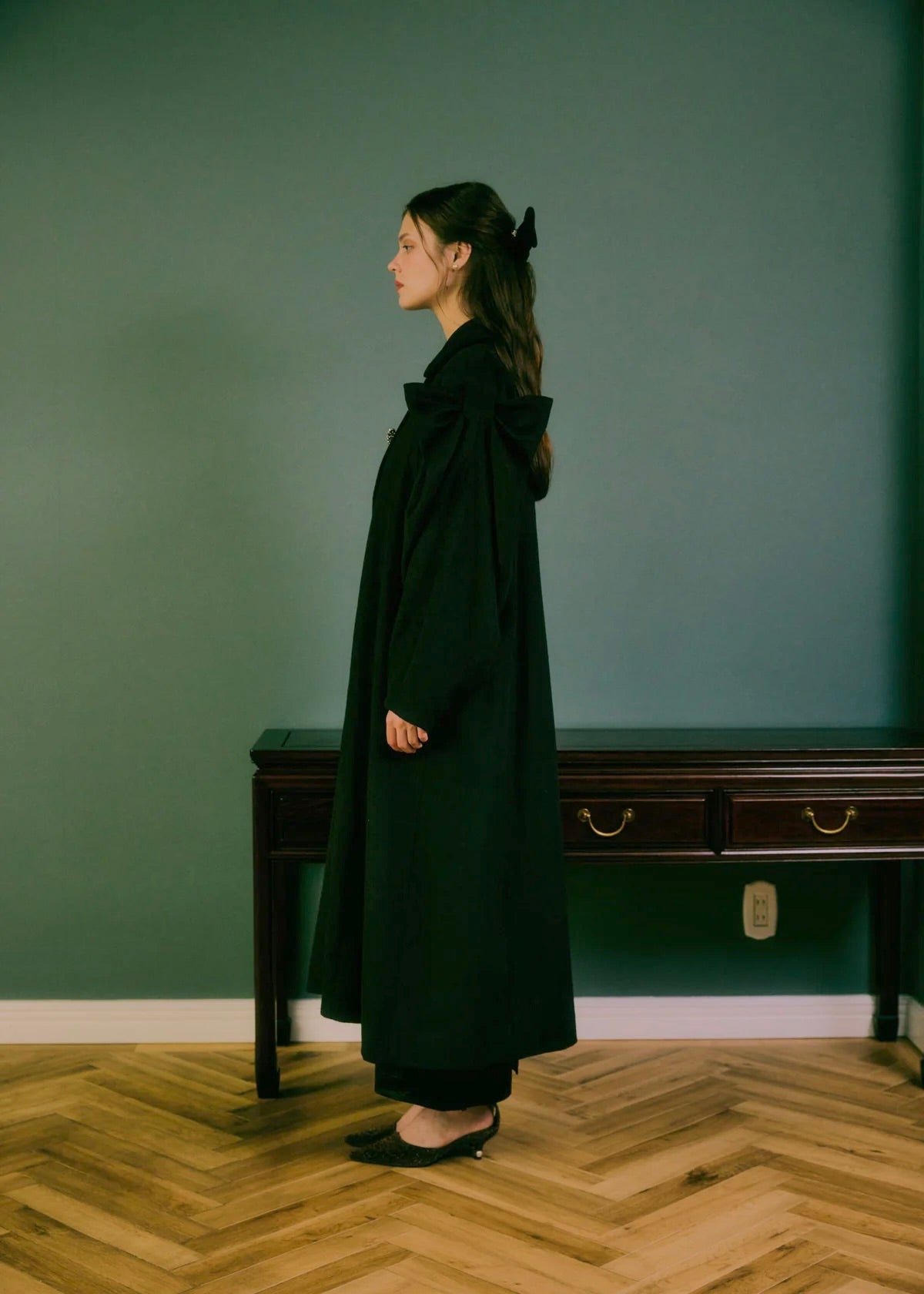 e. BIJOU RIBBON COAT