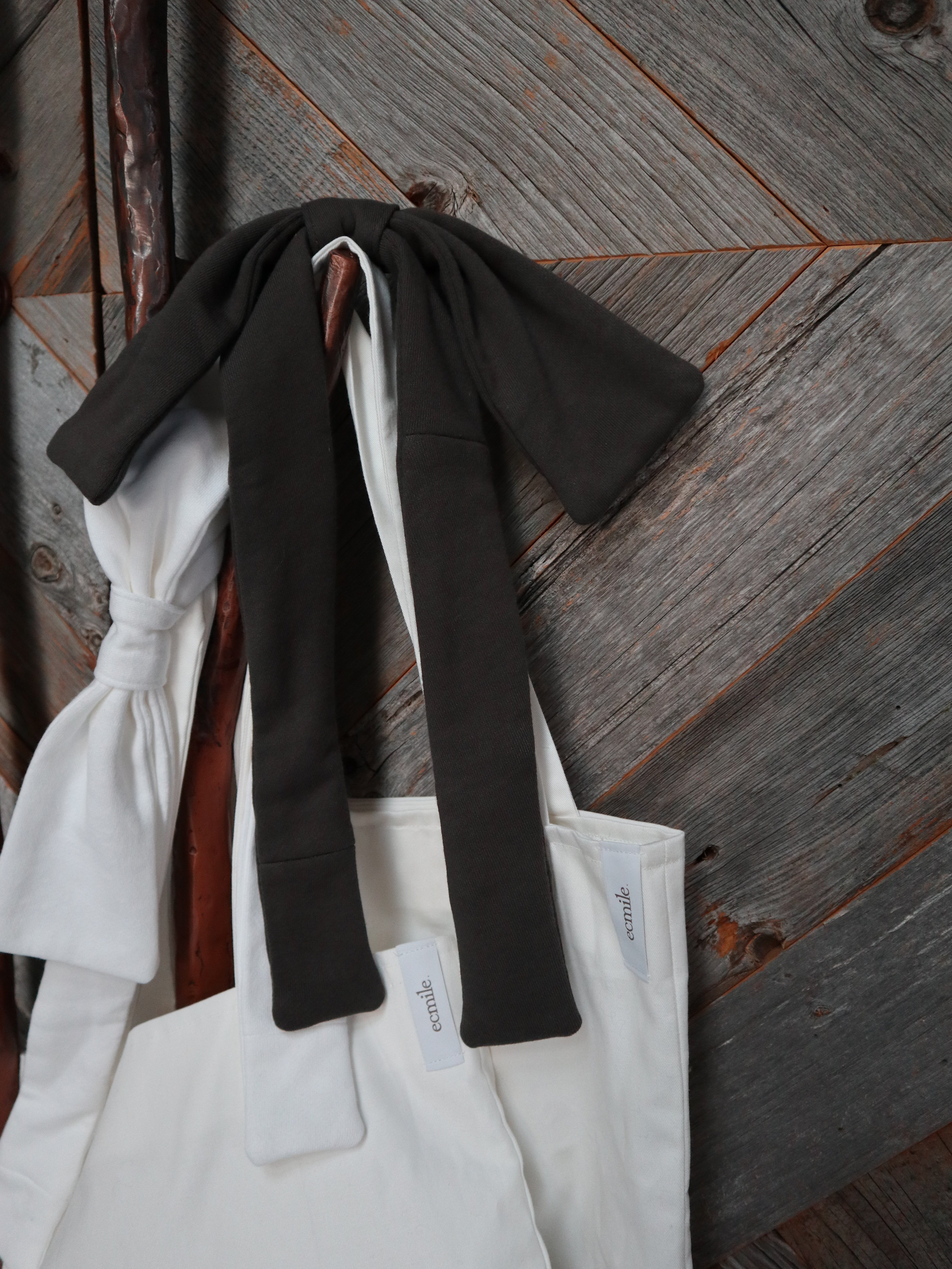 【Upcycle】carutena × ecmile. ribbon tote bag