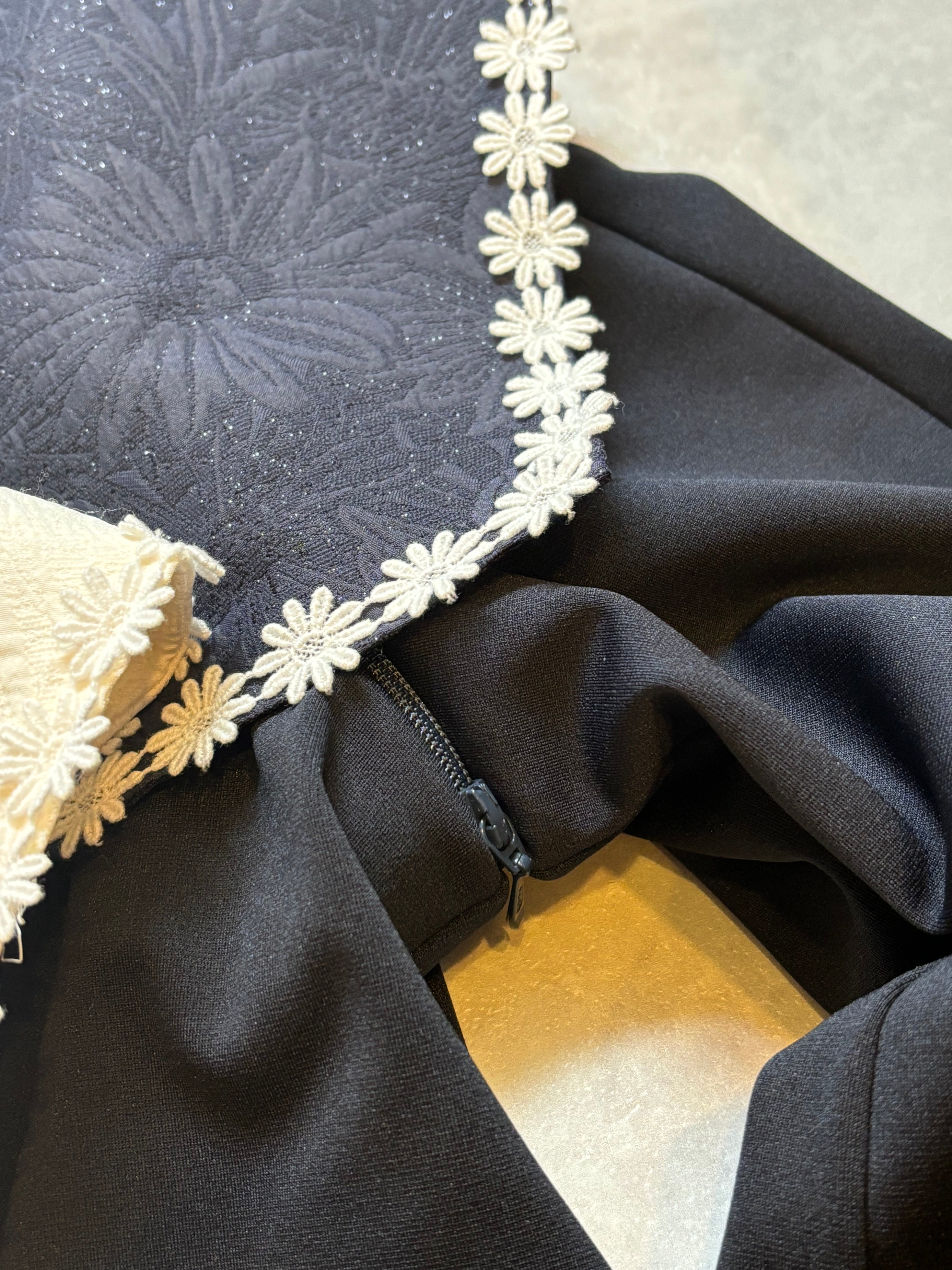 【Made in japan】 2WAY BIG COLLAR TOP