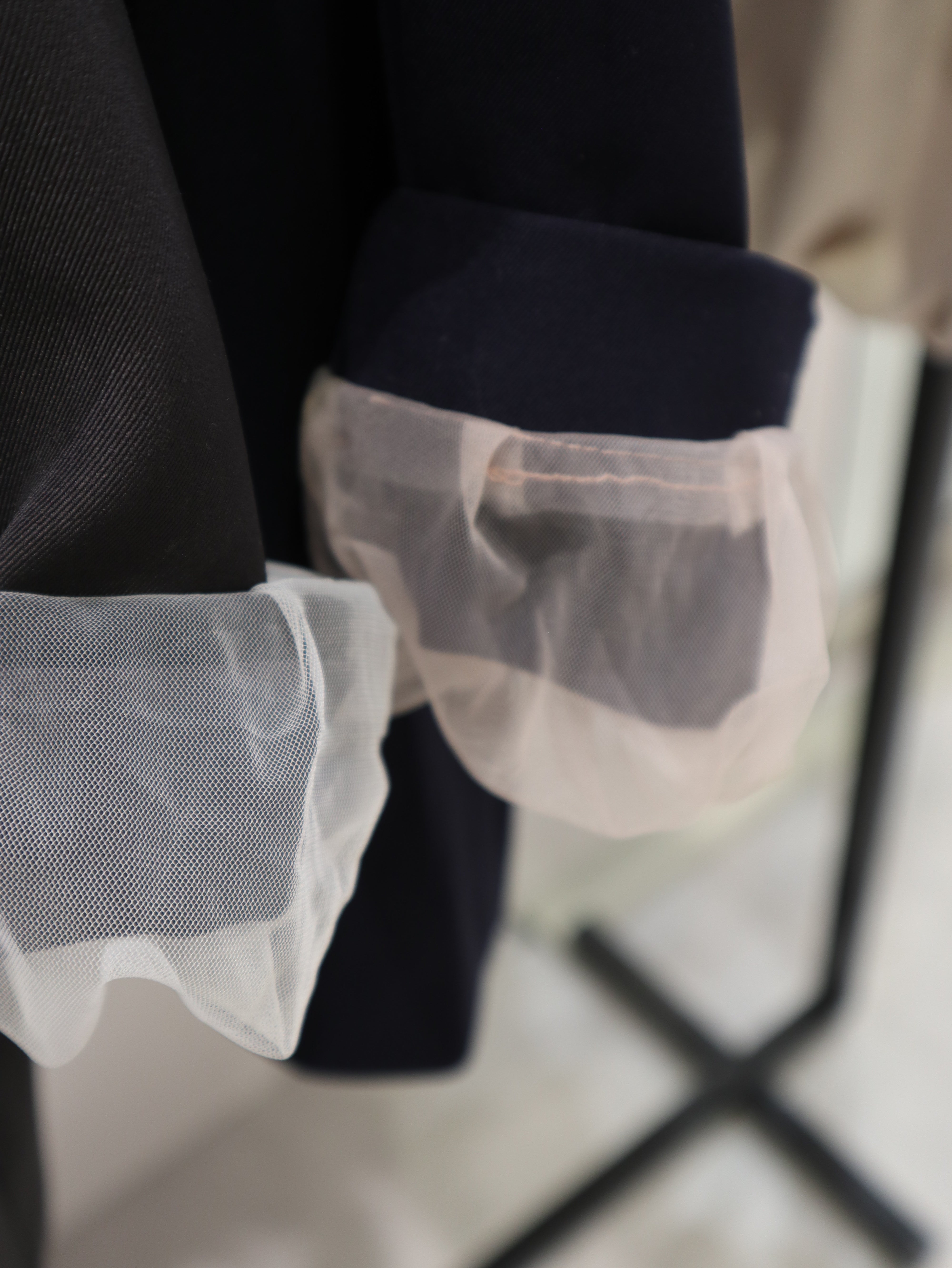 TULLE TAILORED JACKET