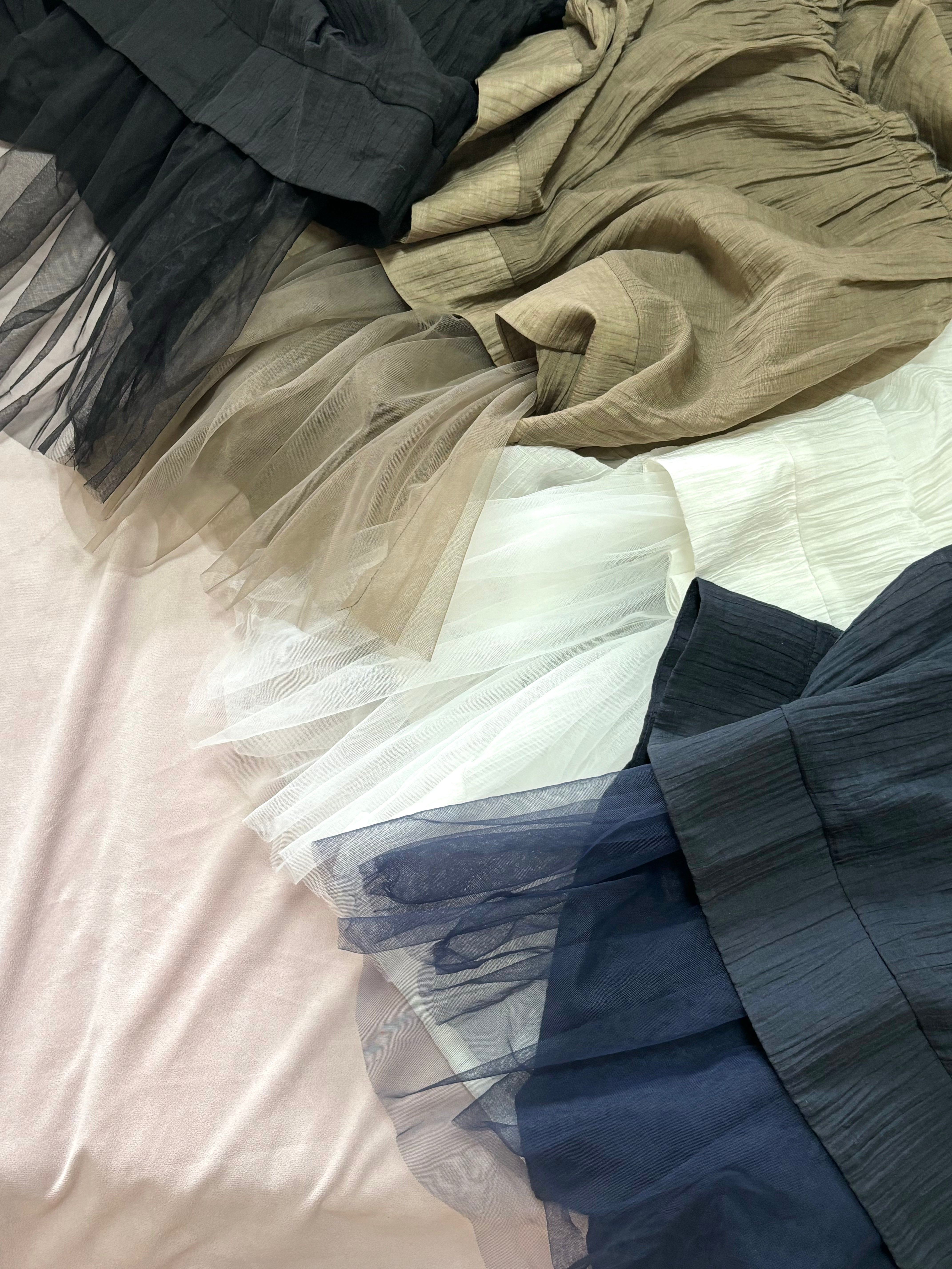 volume tiered cami one-piece