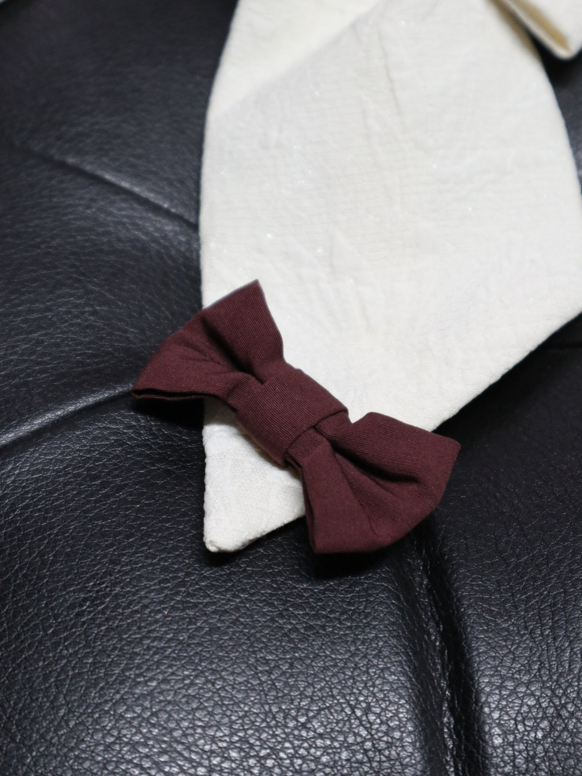 UPCYCLE RIBBON BARRETTE | IVORY