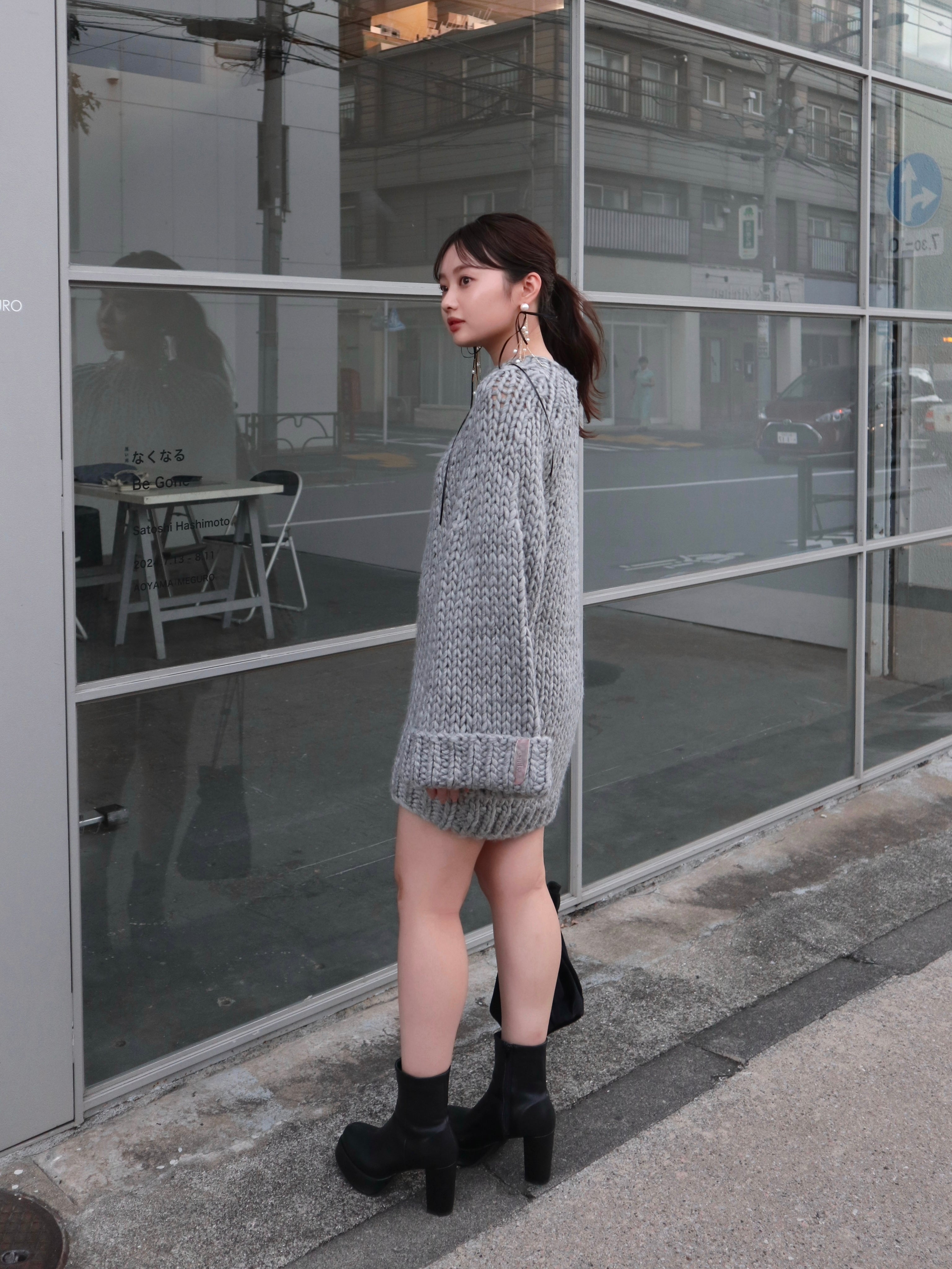FLAIR ARTISAN KNIT ONE-PIECE
