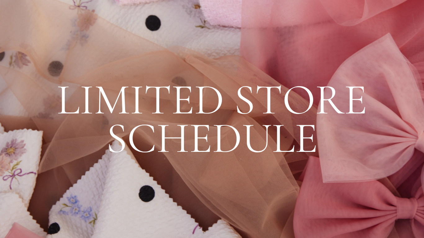 2026S/S LIMITED STORE INFORMATION