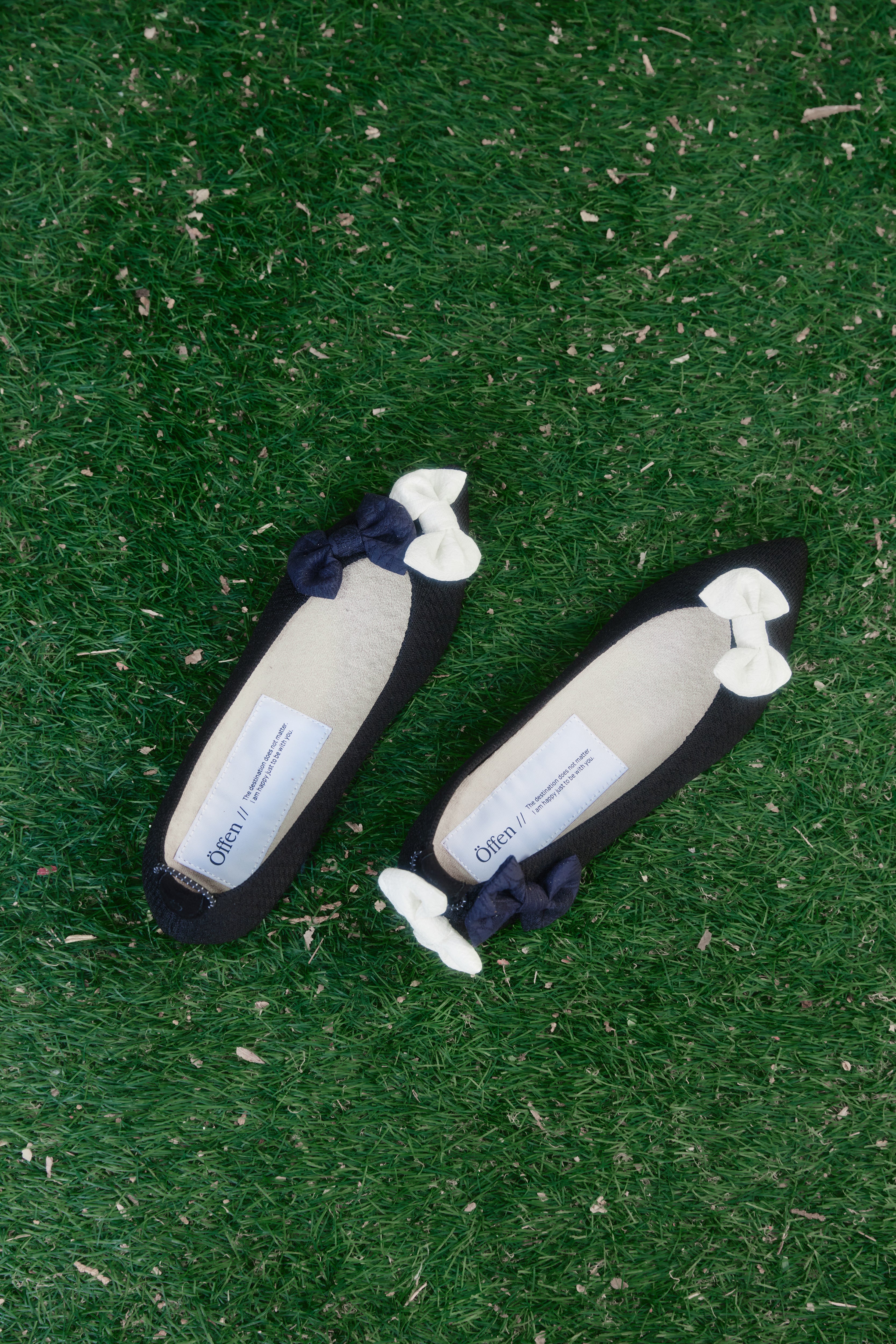 【ecmile. × Öffen】RE:BALLET RIBBON ( UPCYCLE POUCH SET )