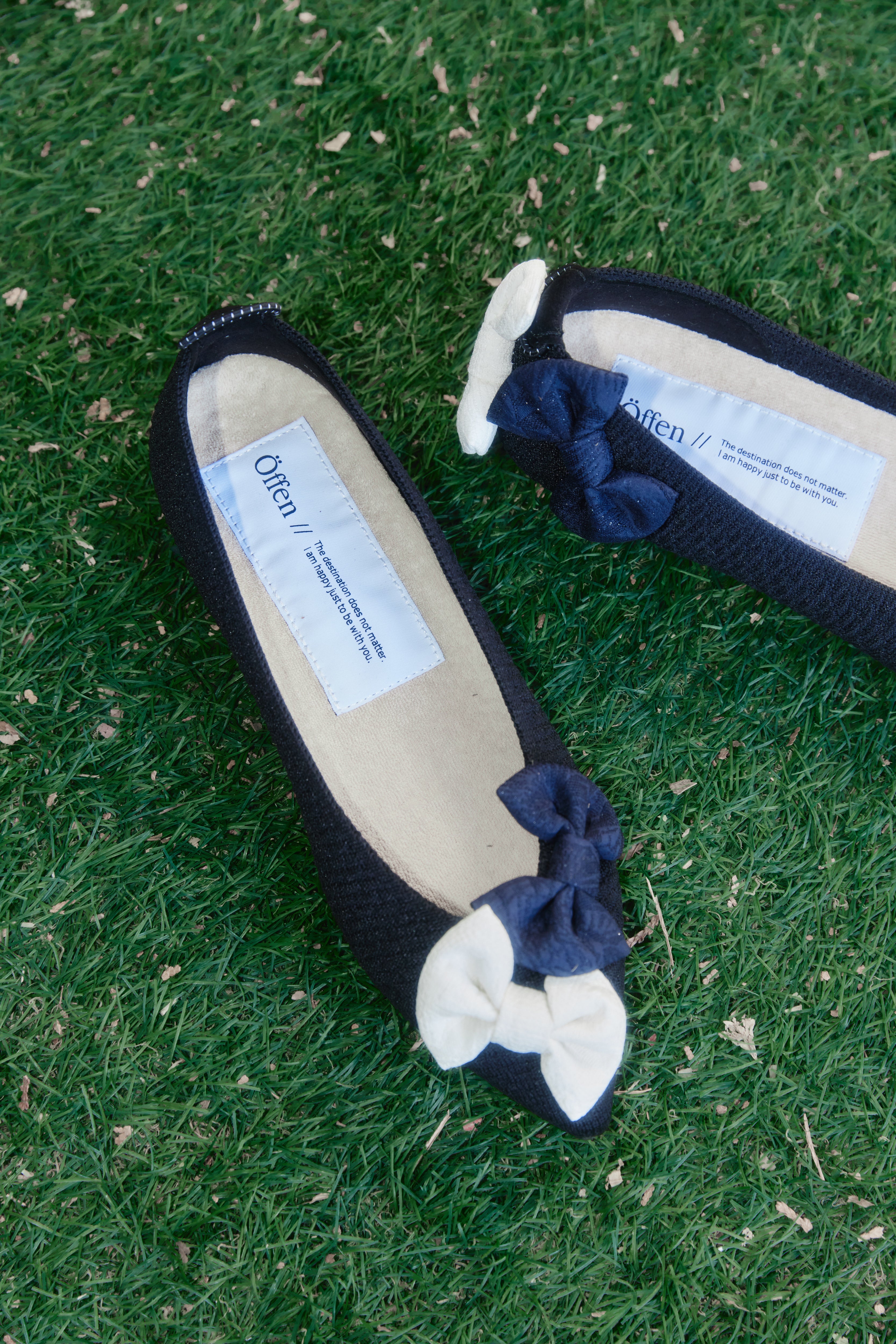 【ecmile. × Öffen】RE:BALLET RIBBON ( UPCYCLE POUCH SET )