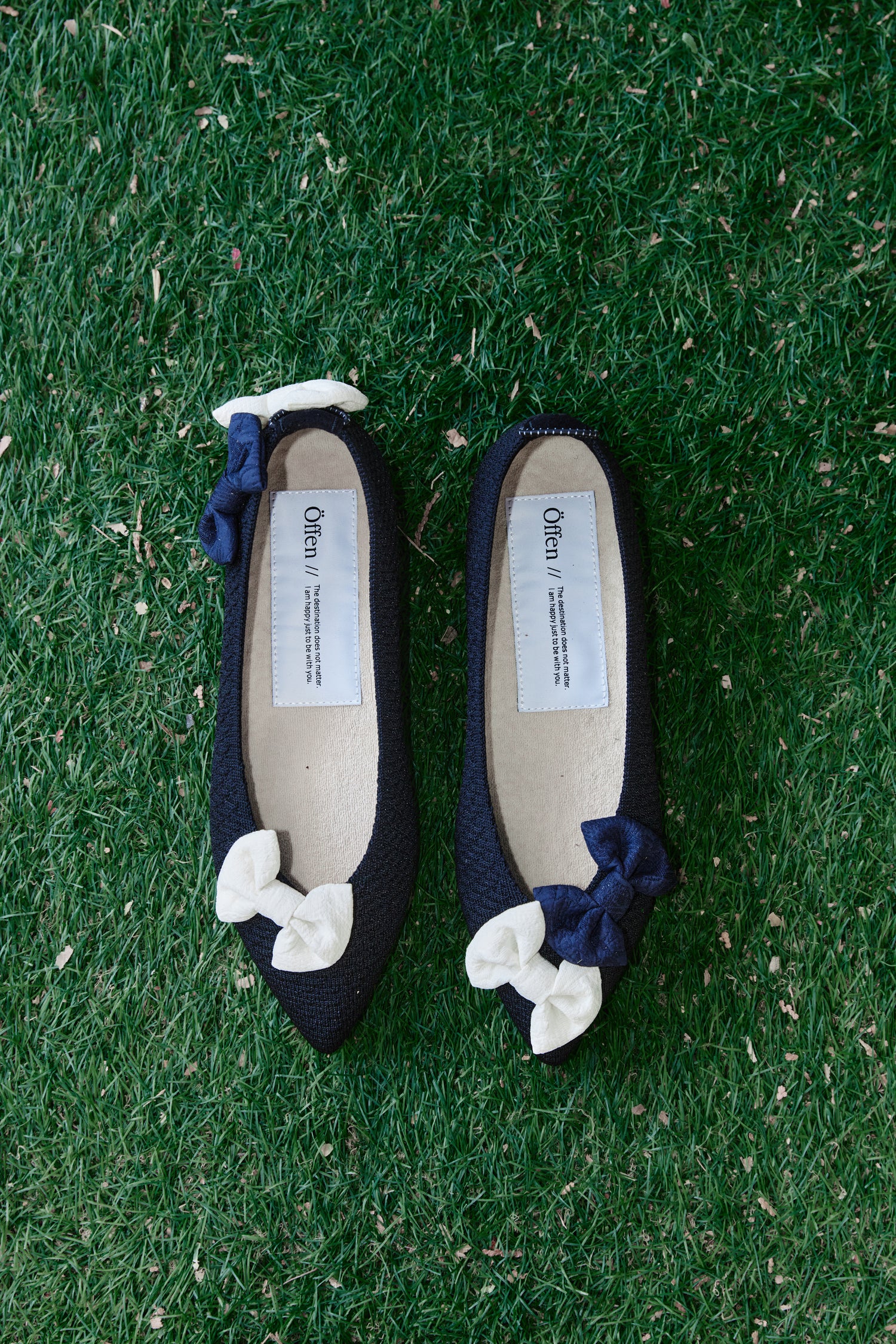 【ecmile. × Öffen】RE:BALLET RIBBON ( UPCYCLE POUCH SET )