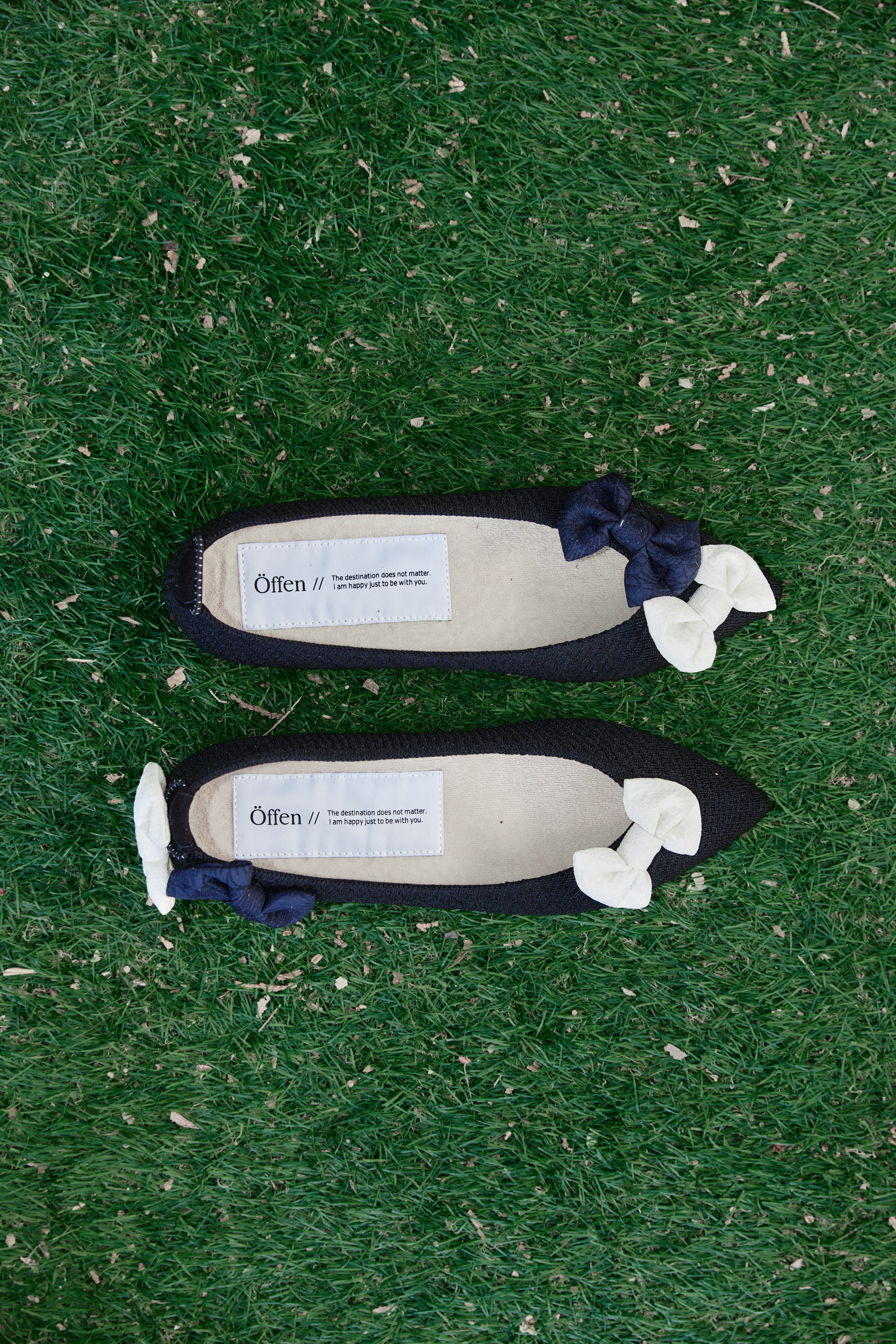 【ecmile. × Öffen】RE:BALLET RIBBON ( UPCYCLE POUCH SET )