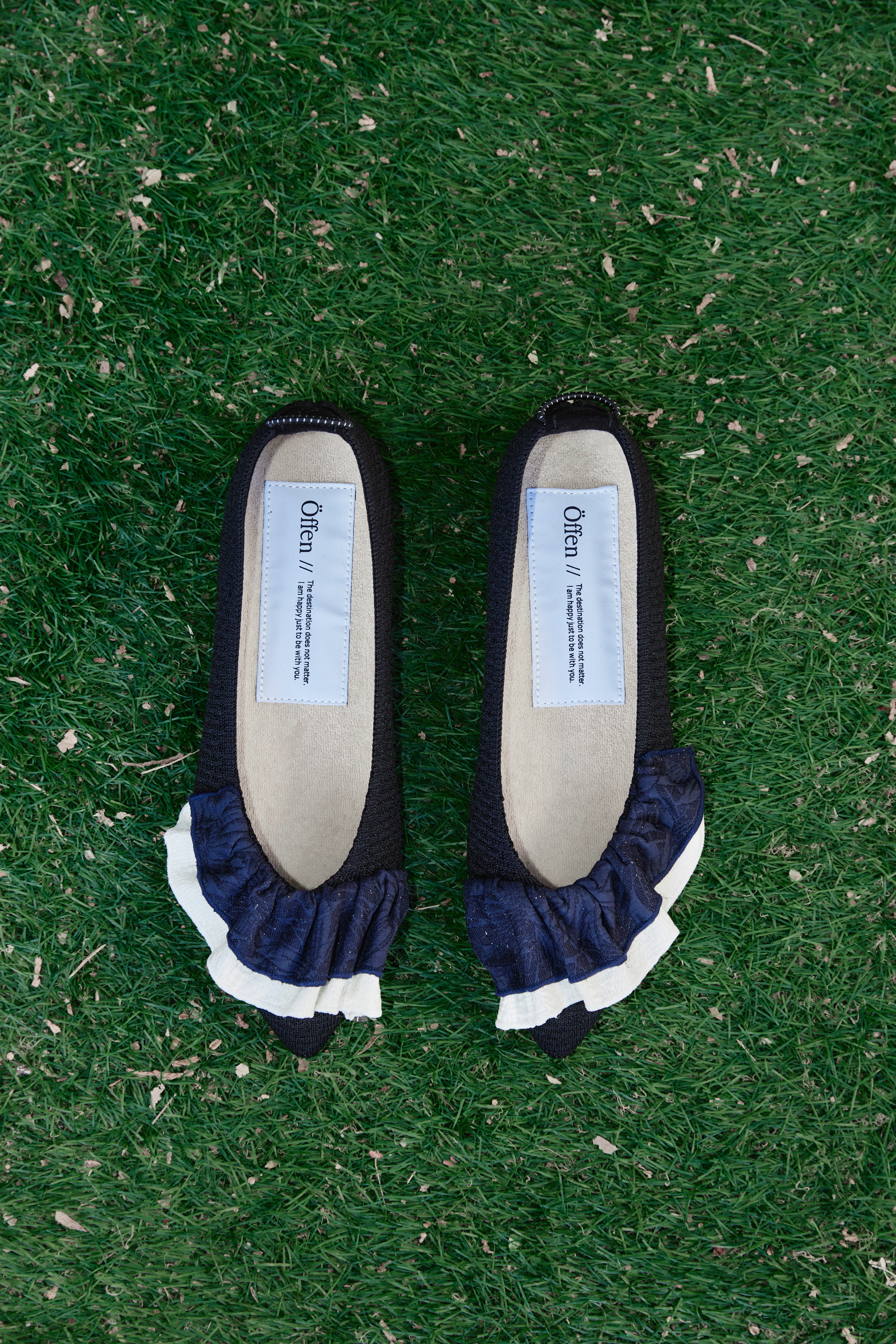 ecmile. × Öffen】BALLET TUTU FRILL( UPCYCLE POUCH SET )