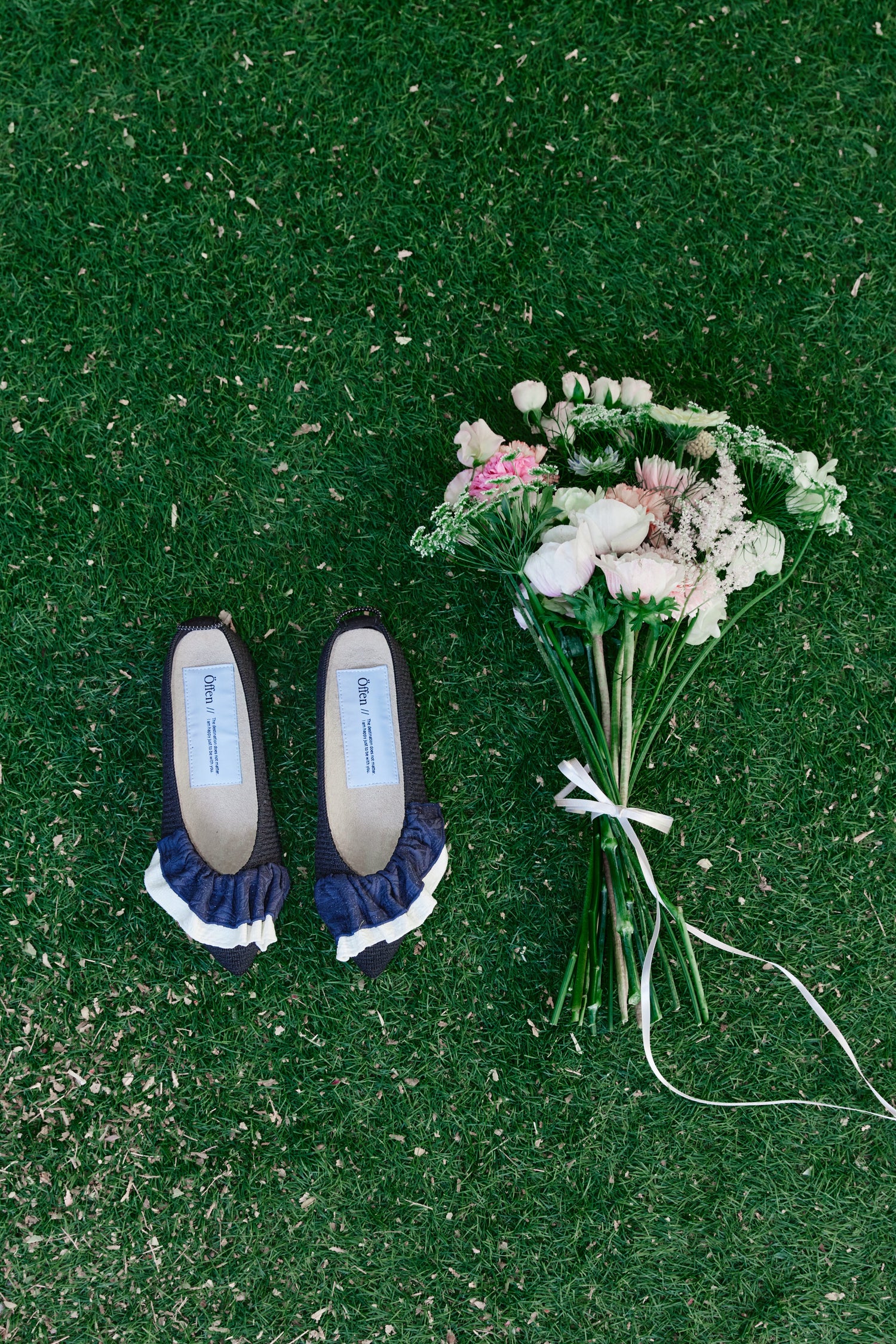 【ecmile. × Öffen】BALLET TUTU FRILL( UPCYCLE POUCH SET )