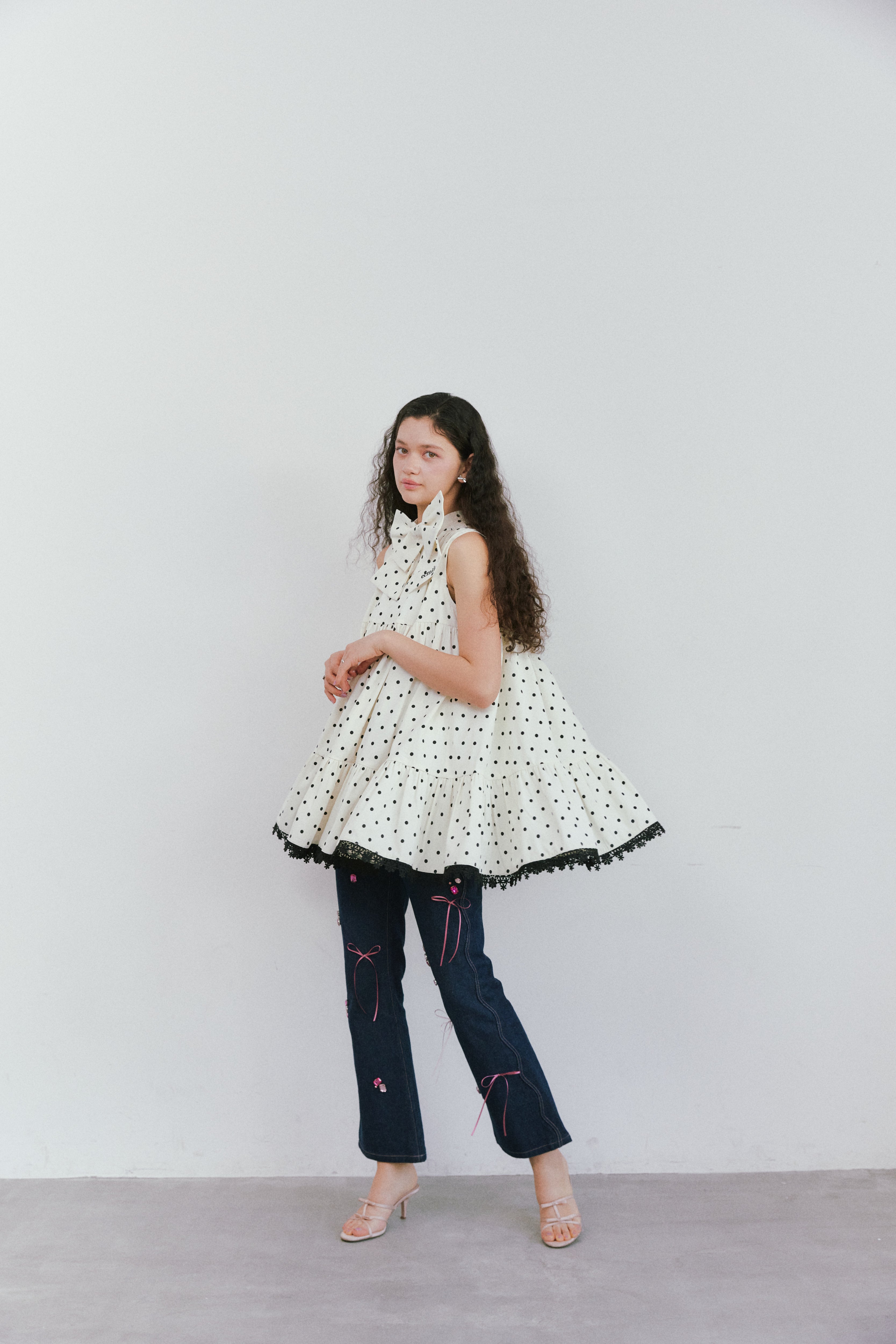 PETAL LACE TUNIC SET