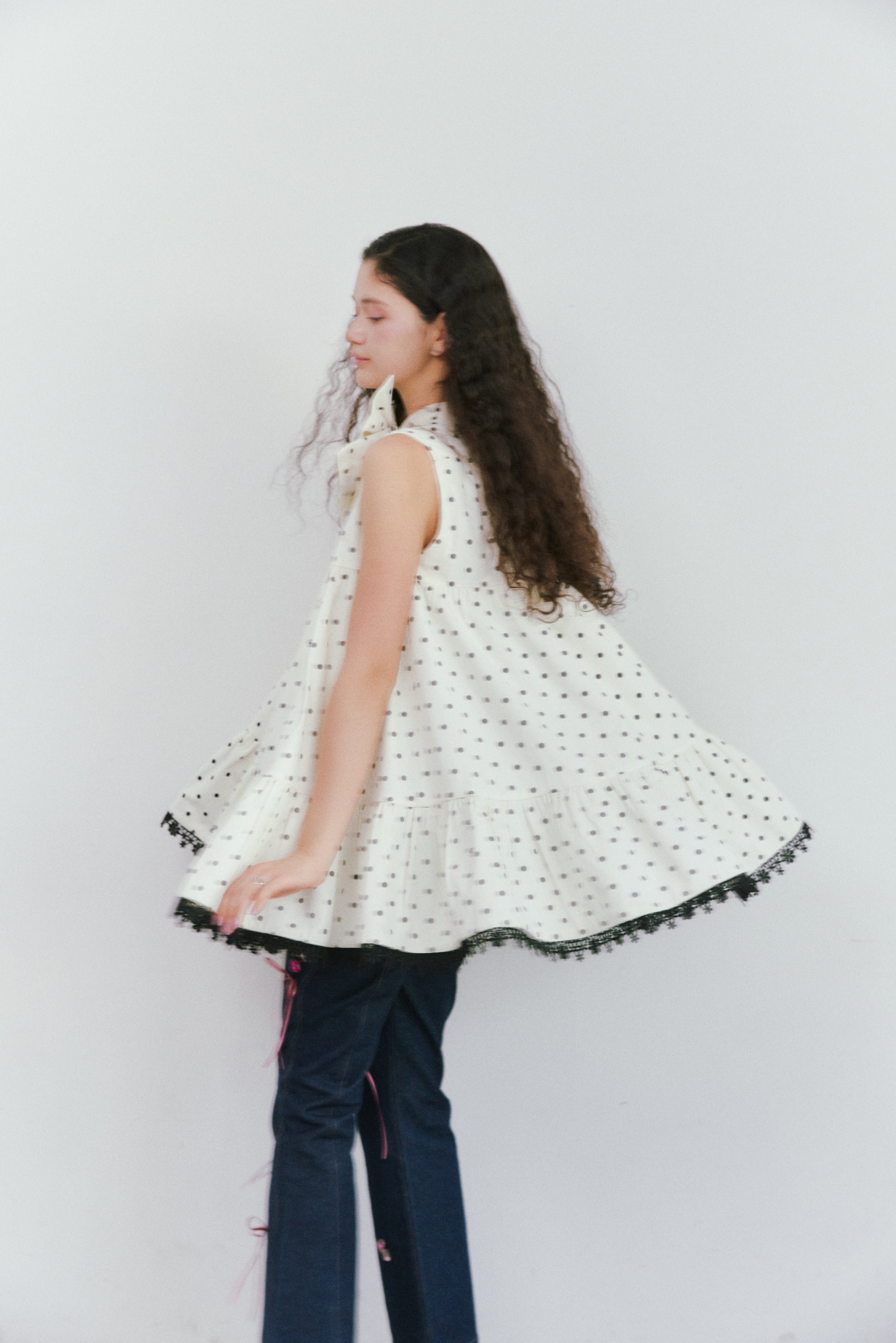 PETAL LACE TUNIC SET