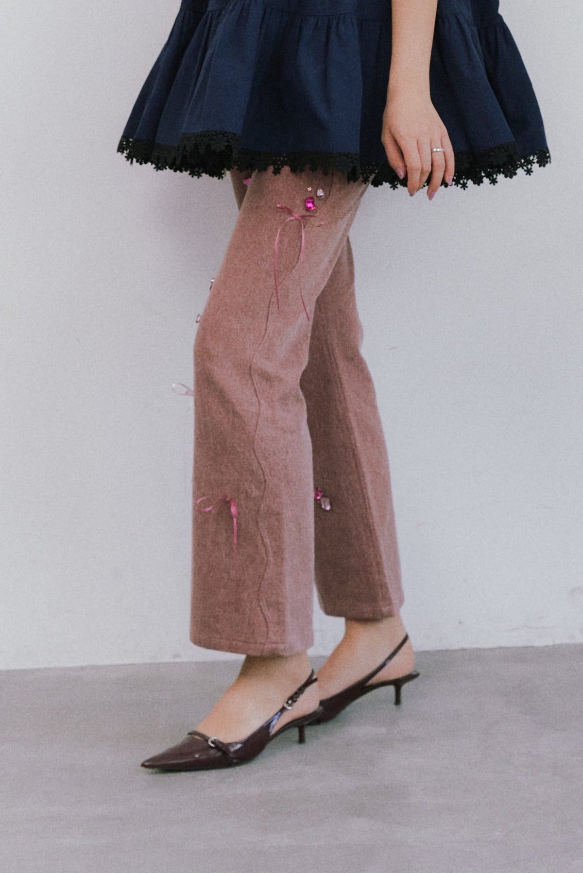JEWELED DENIM