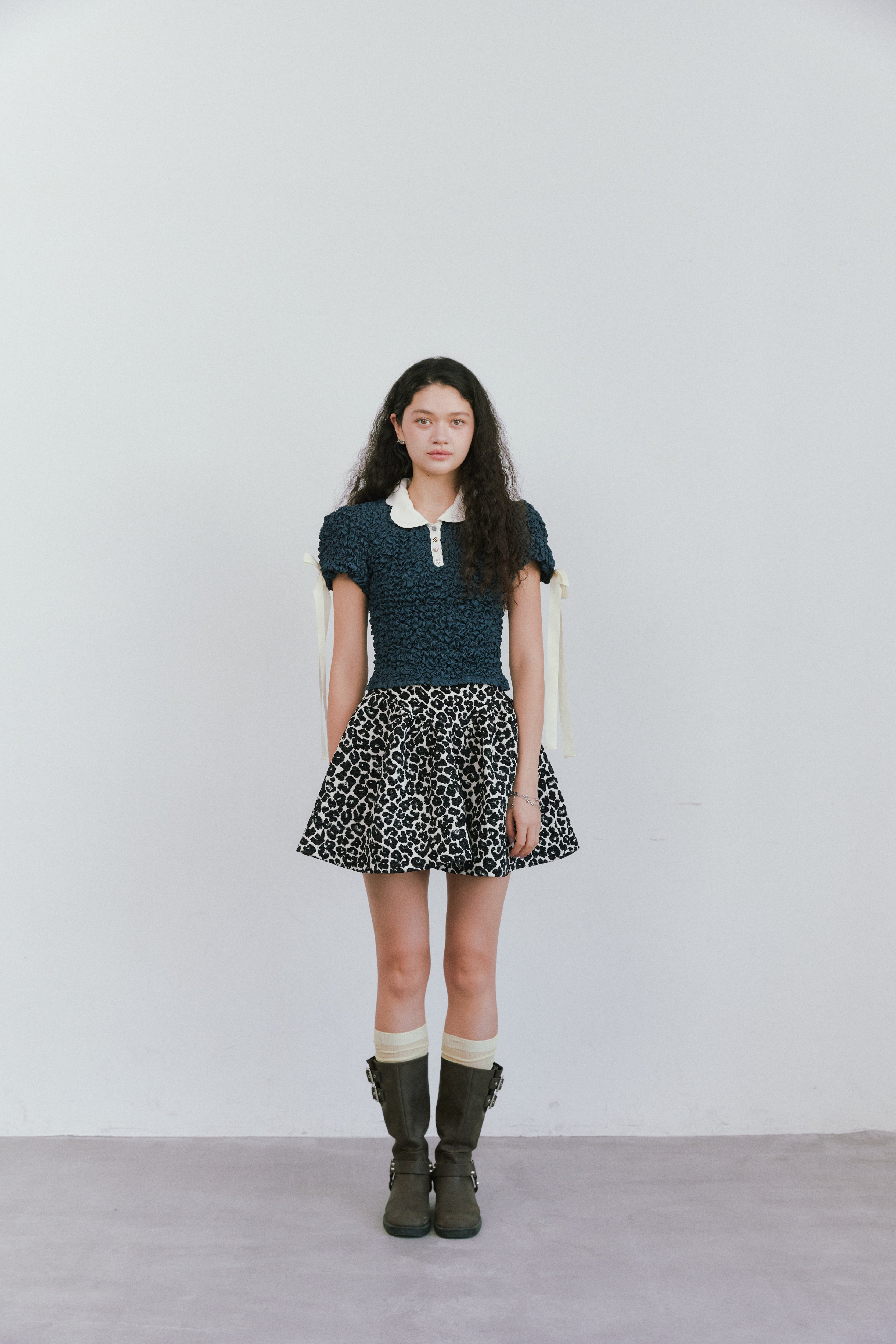 LEOPARD ALLURE SKIRT