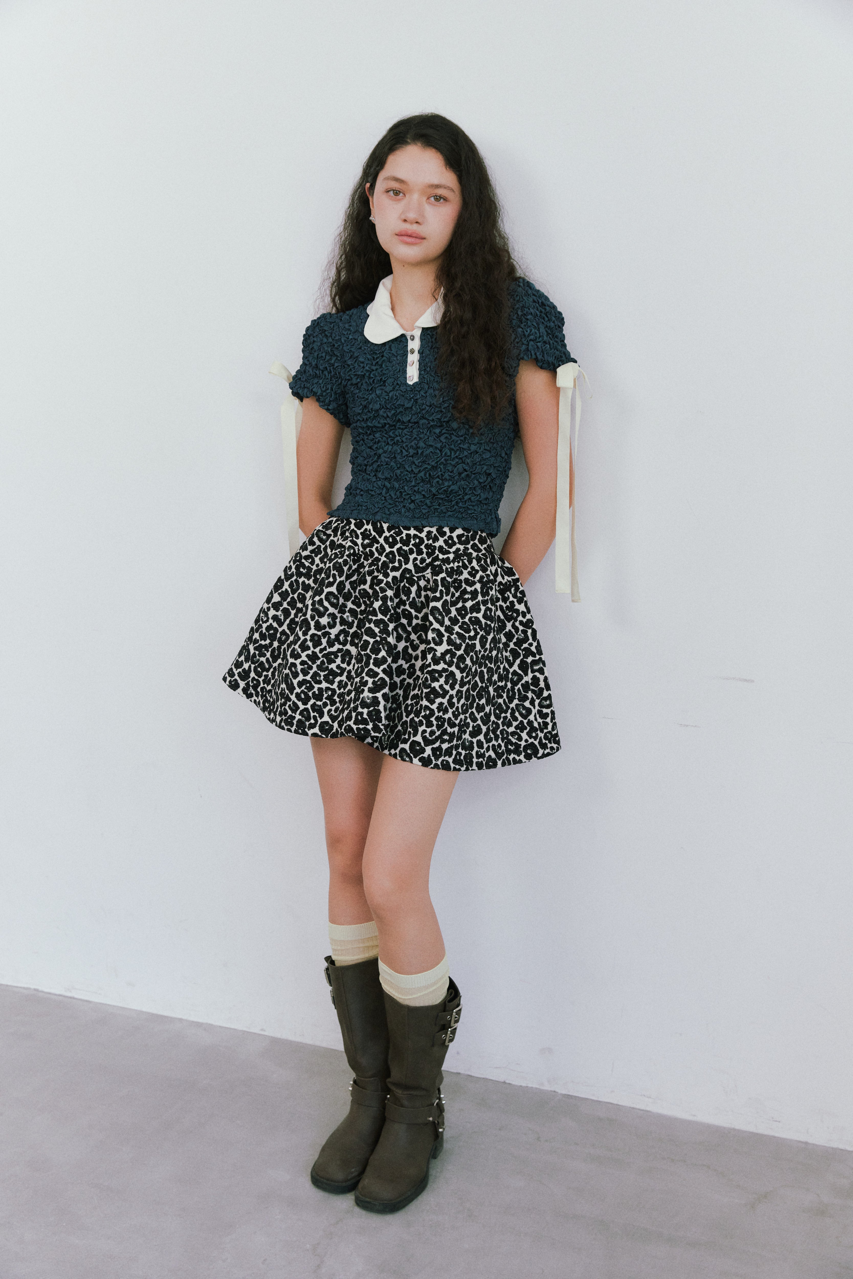 LEOPARD ALLURE SKIRT