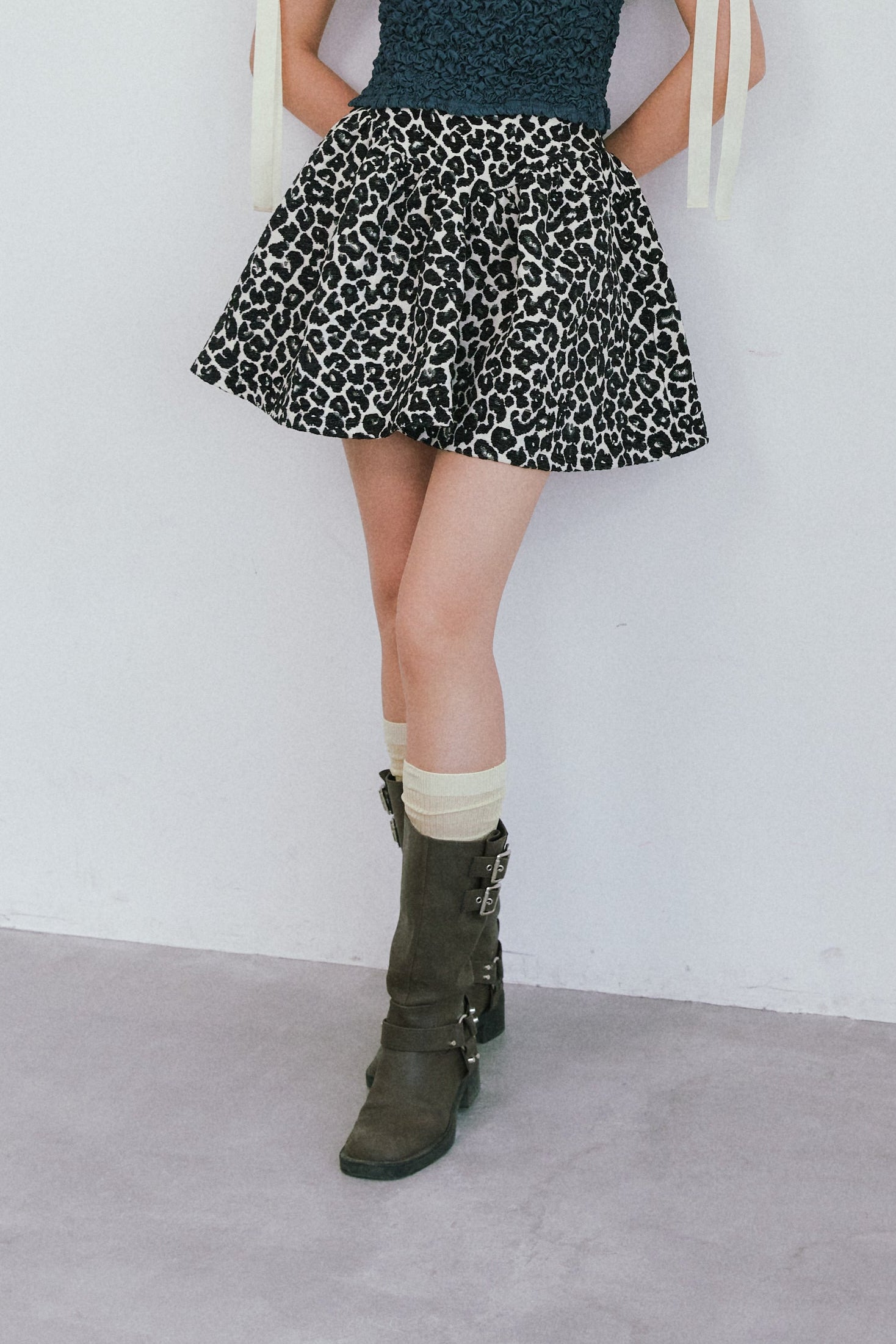 LEOPARD ALLURE SKIRT