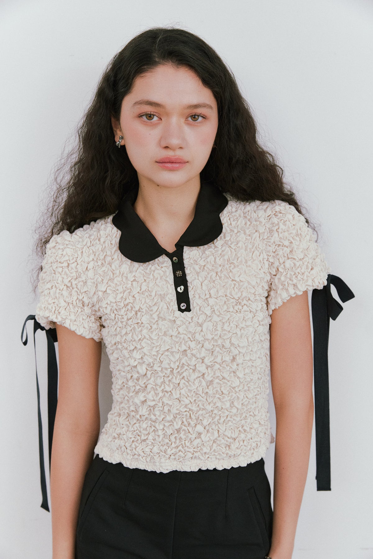 HEART COLLAR POLO