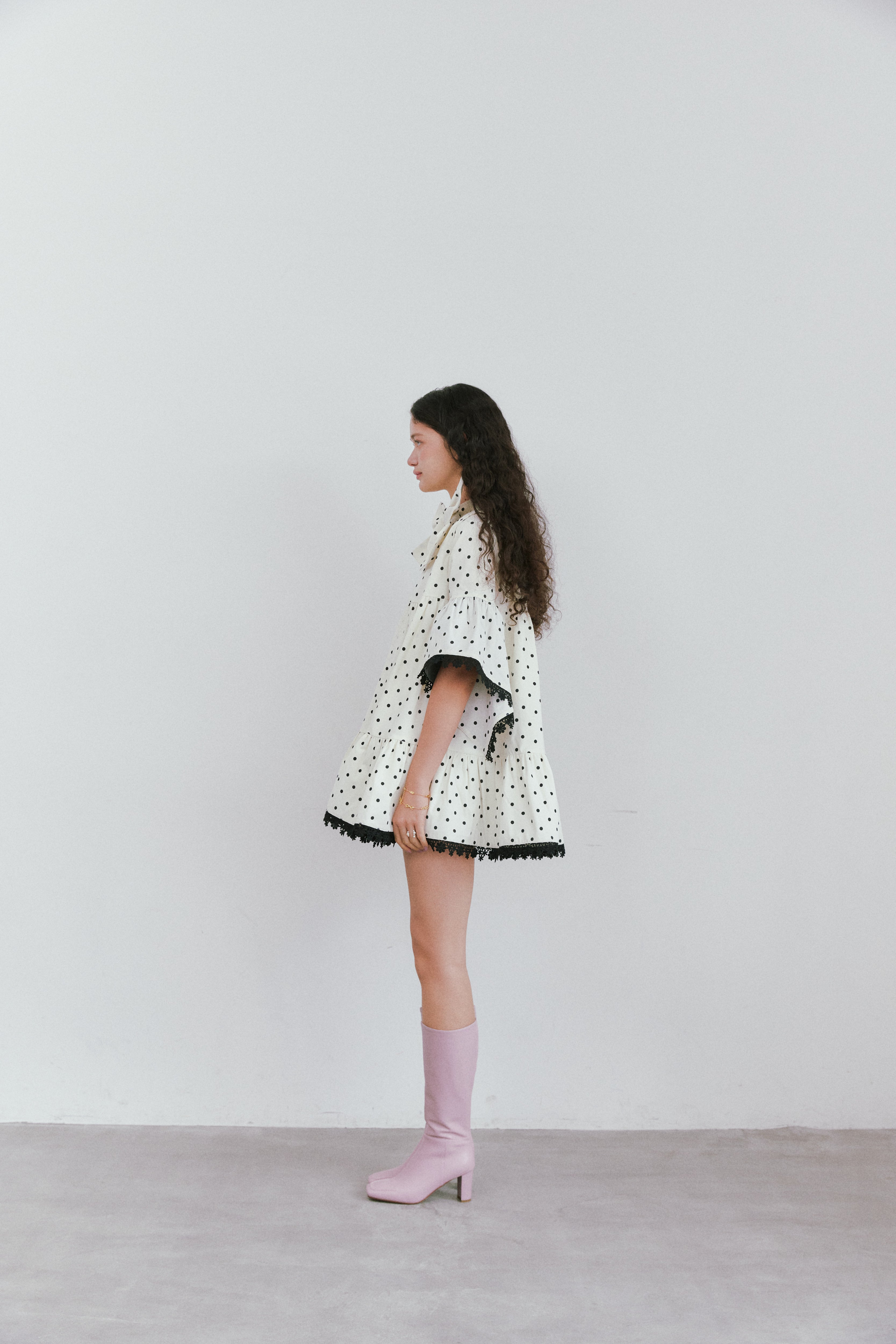 PETAL LACE TUNIC SET