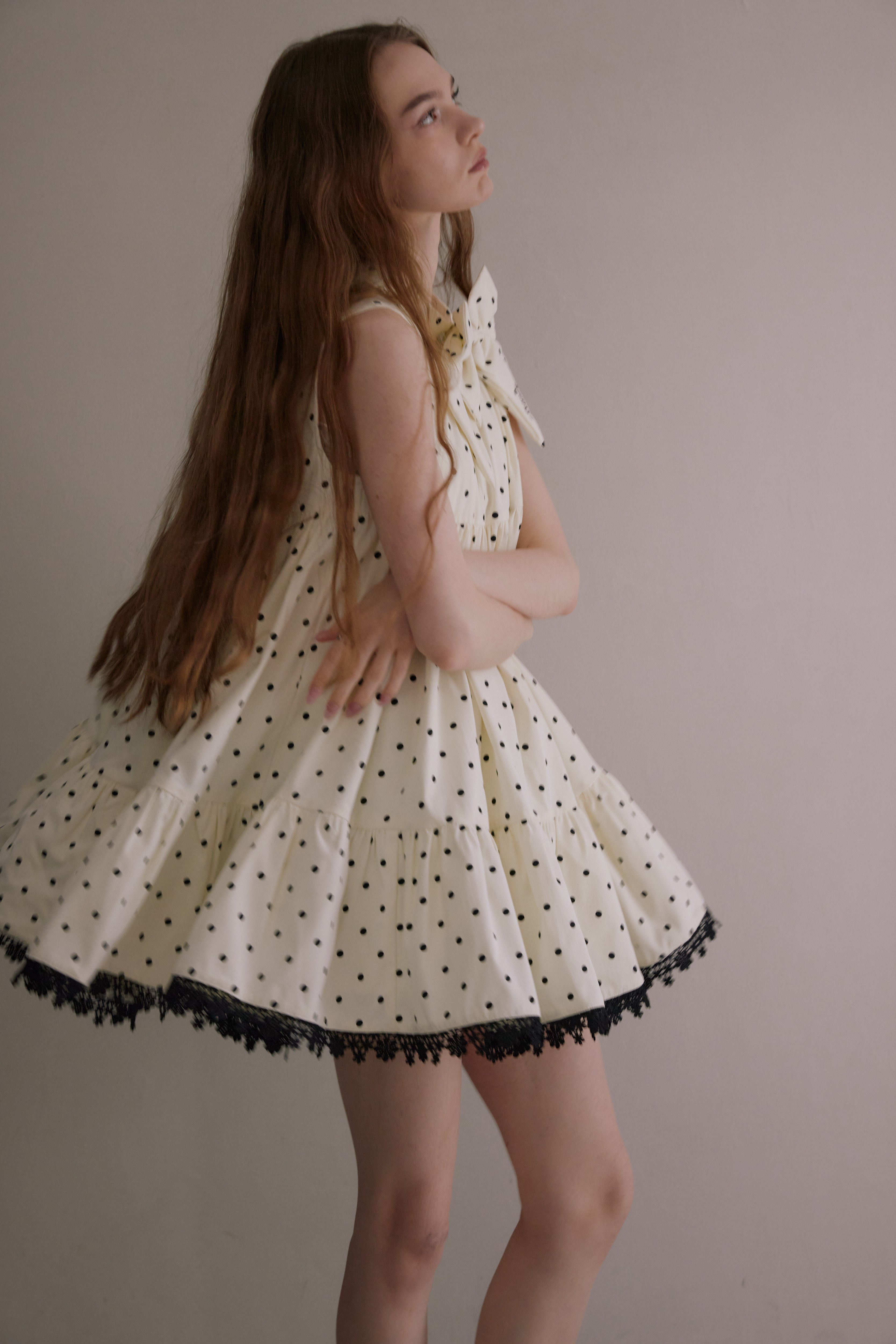 6 WAYS】PETAL LACE TUNIC SET