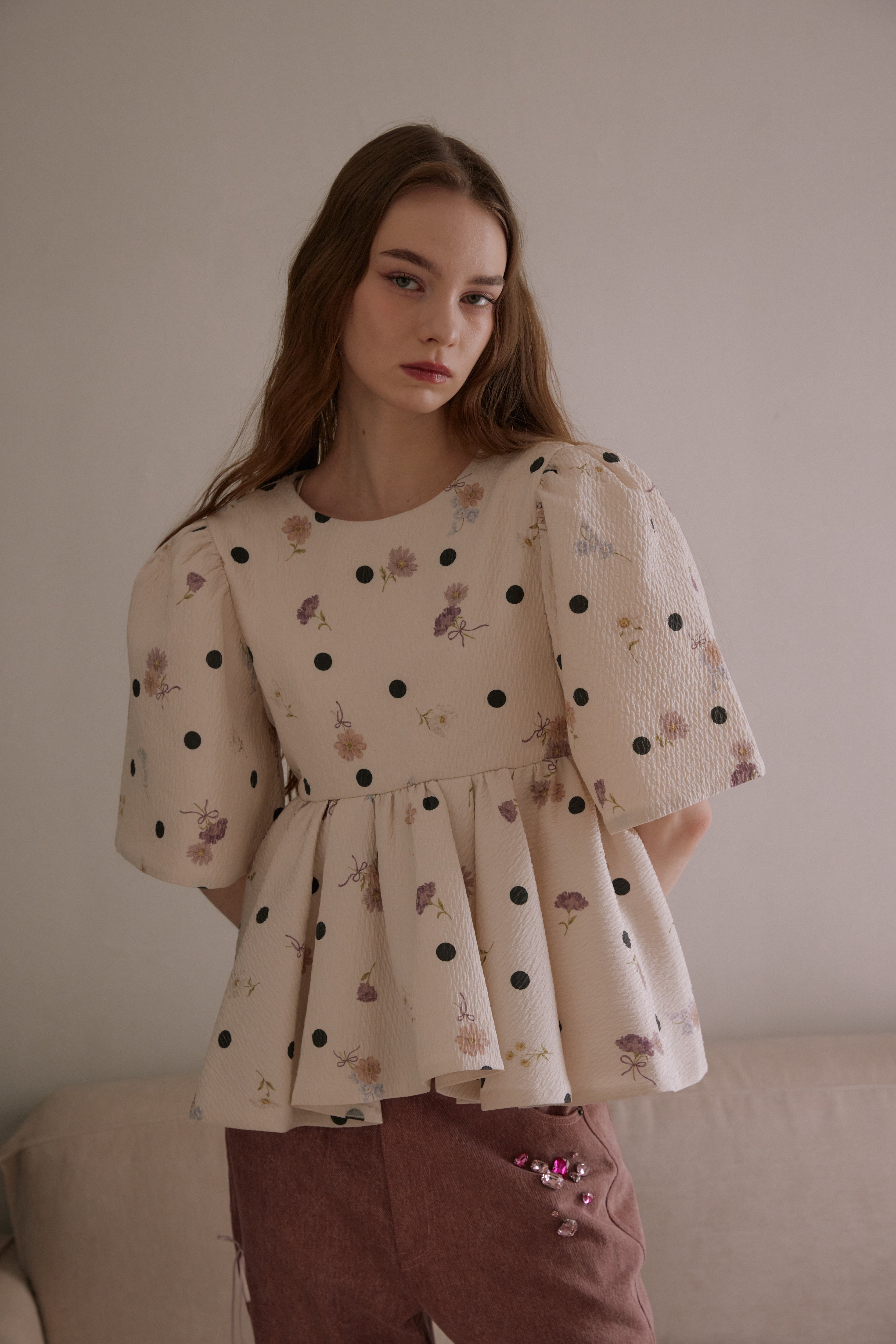BOUQUET DOT TOP