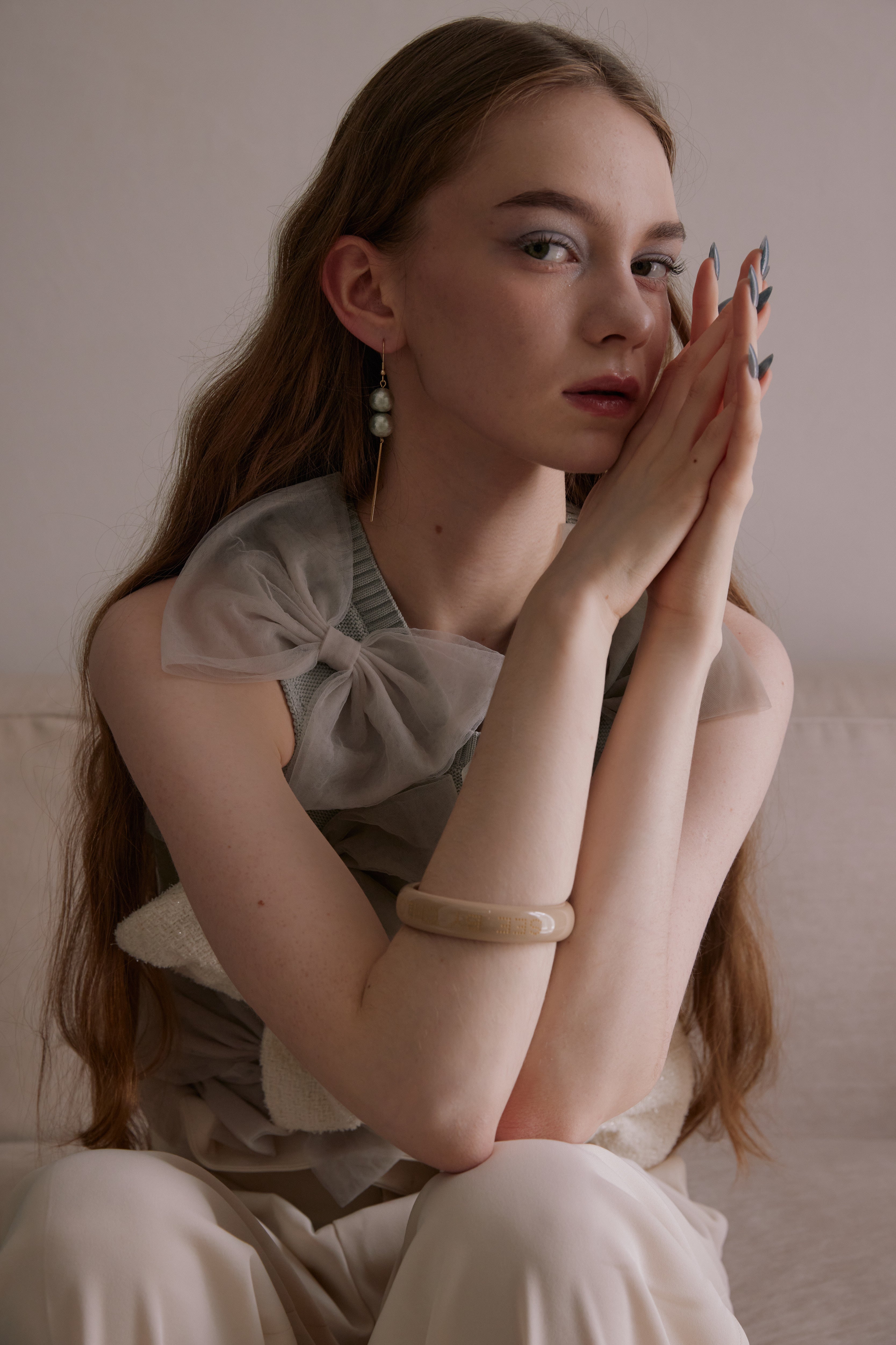 【NEW COLOR】RIBBON RIBBON TOP