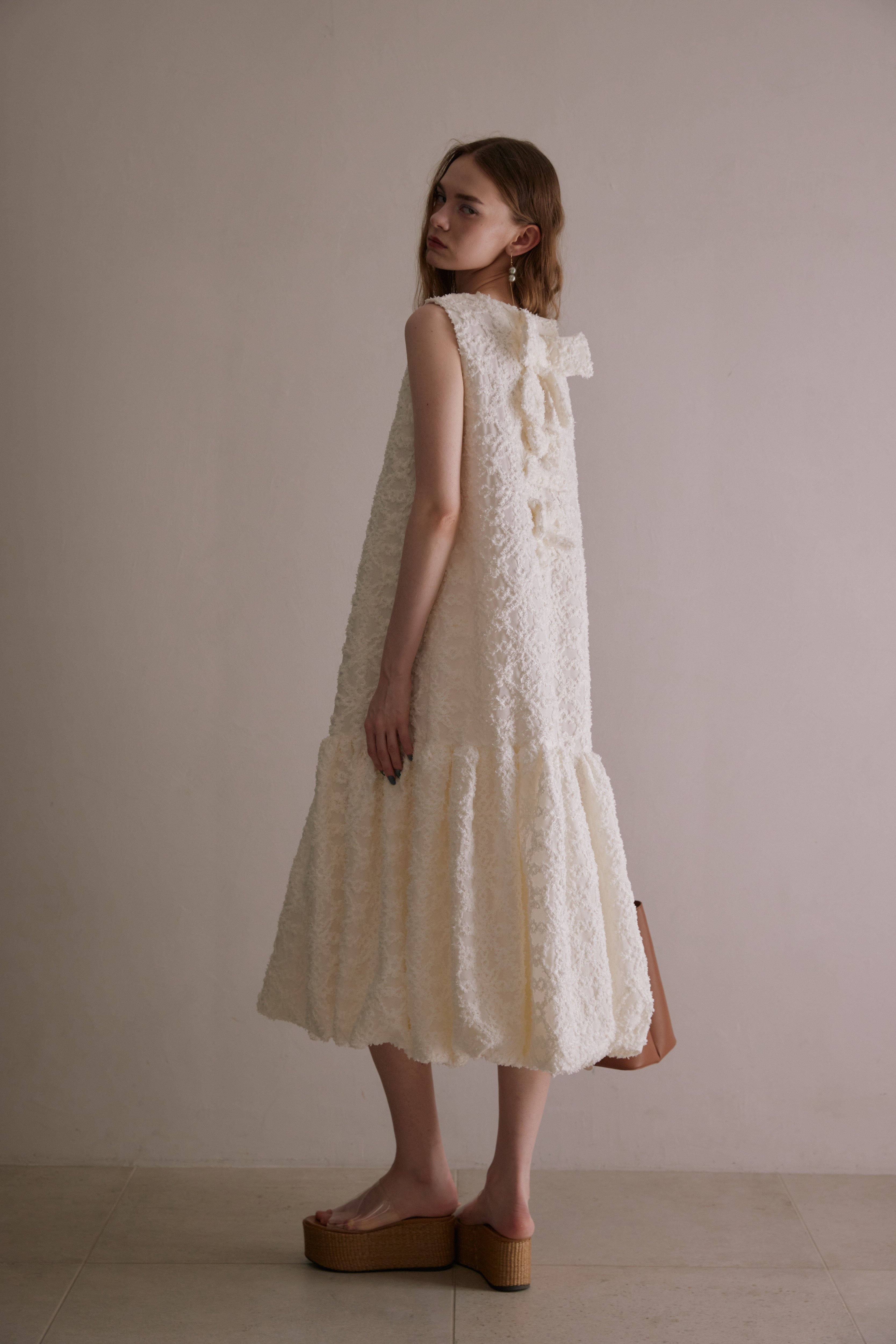 TEXTURED RIBBON ONEPIECE