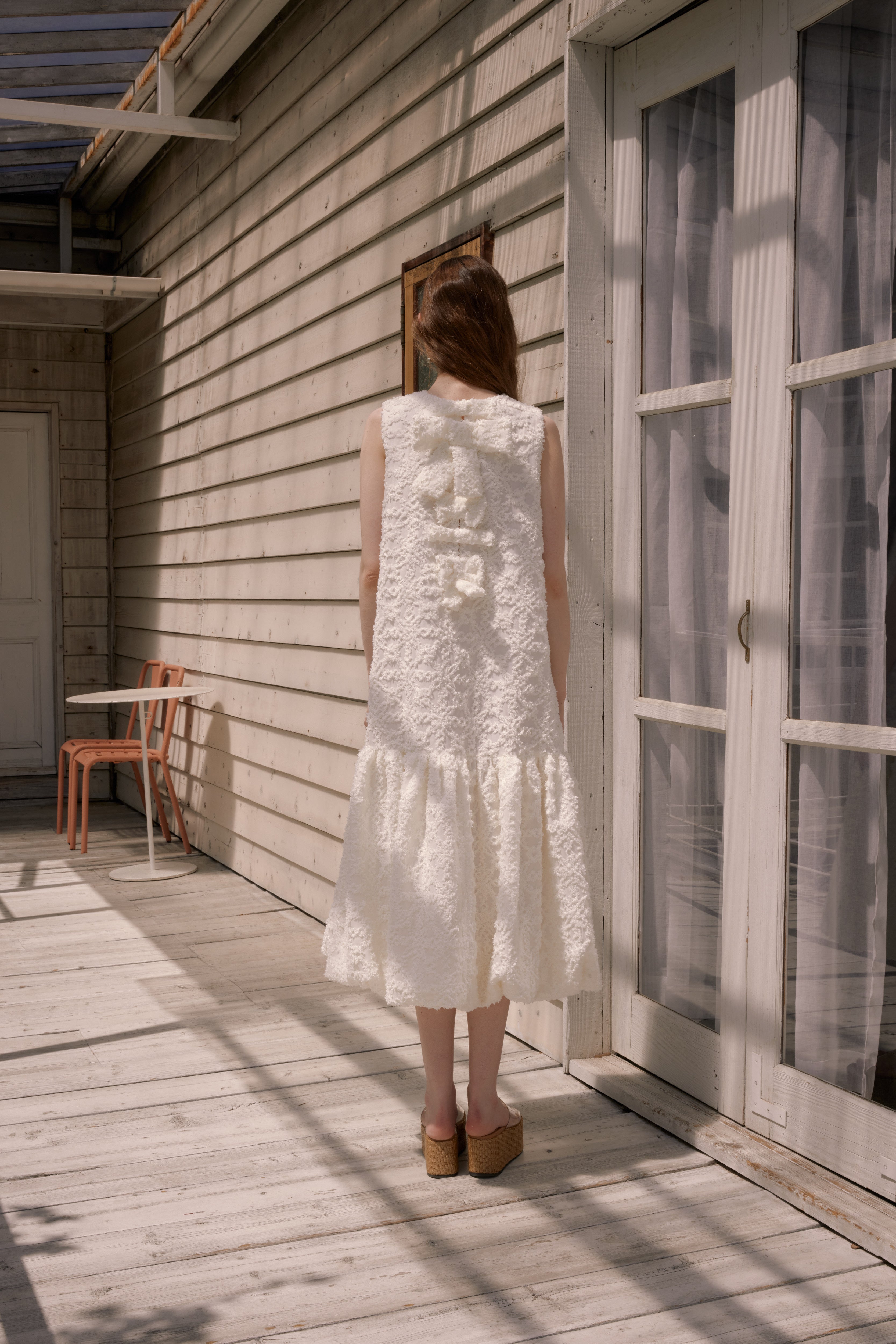 TEXTURED RIBBON ONEPIECE