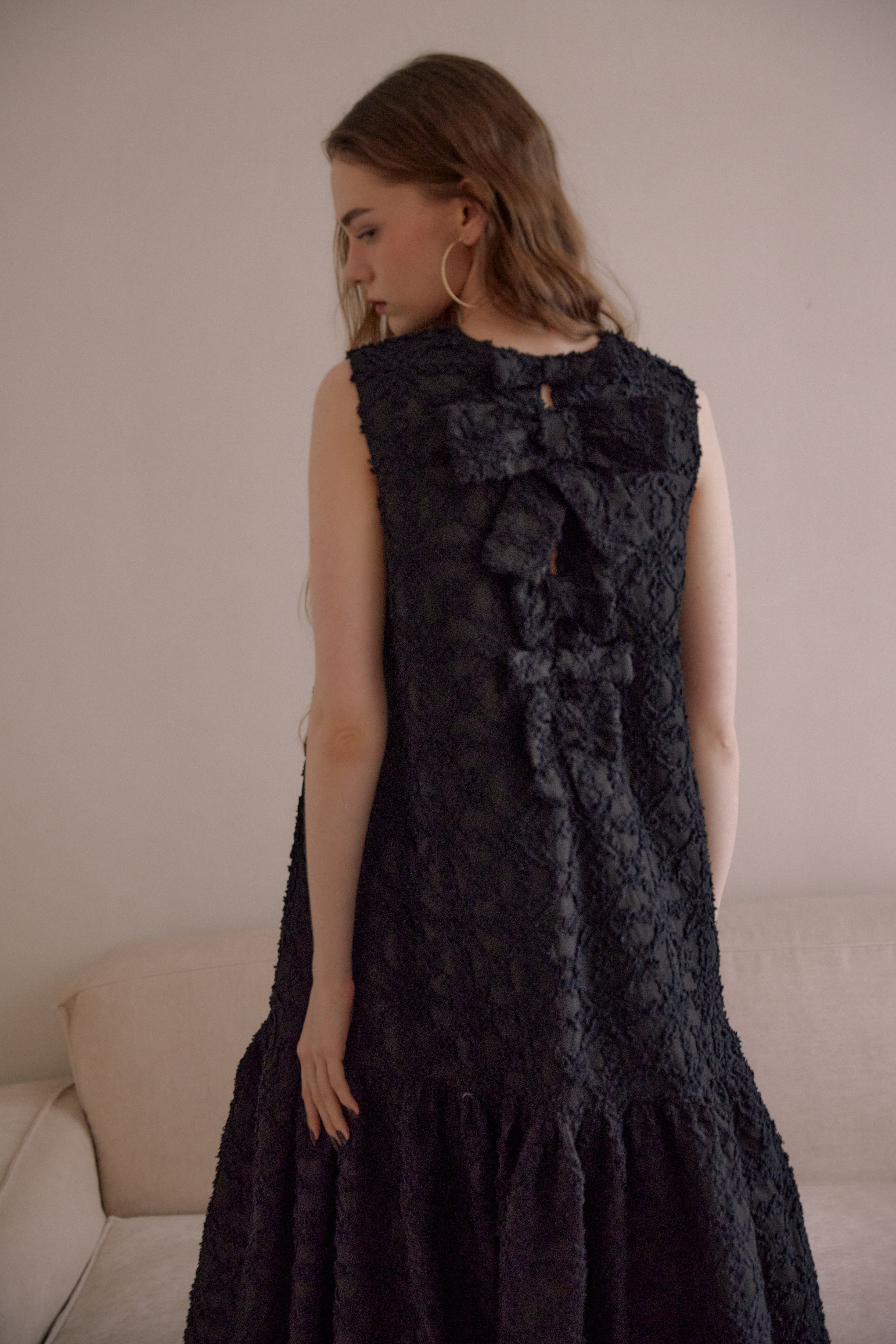 TEXTURED RIBBON ONEPIECE