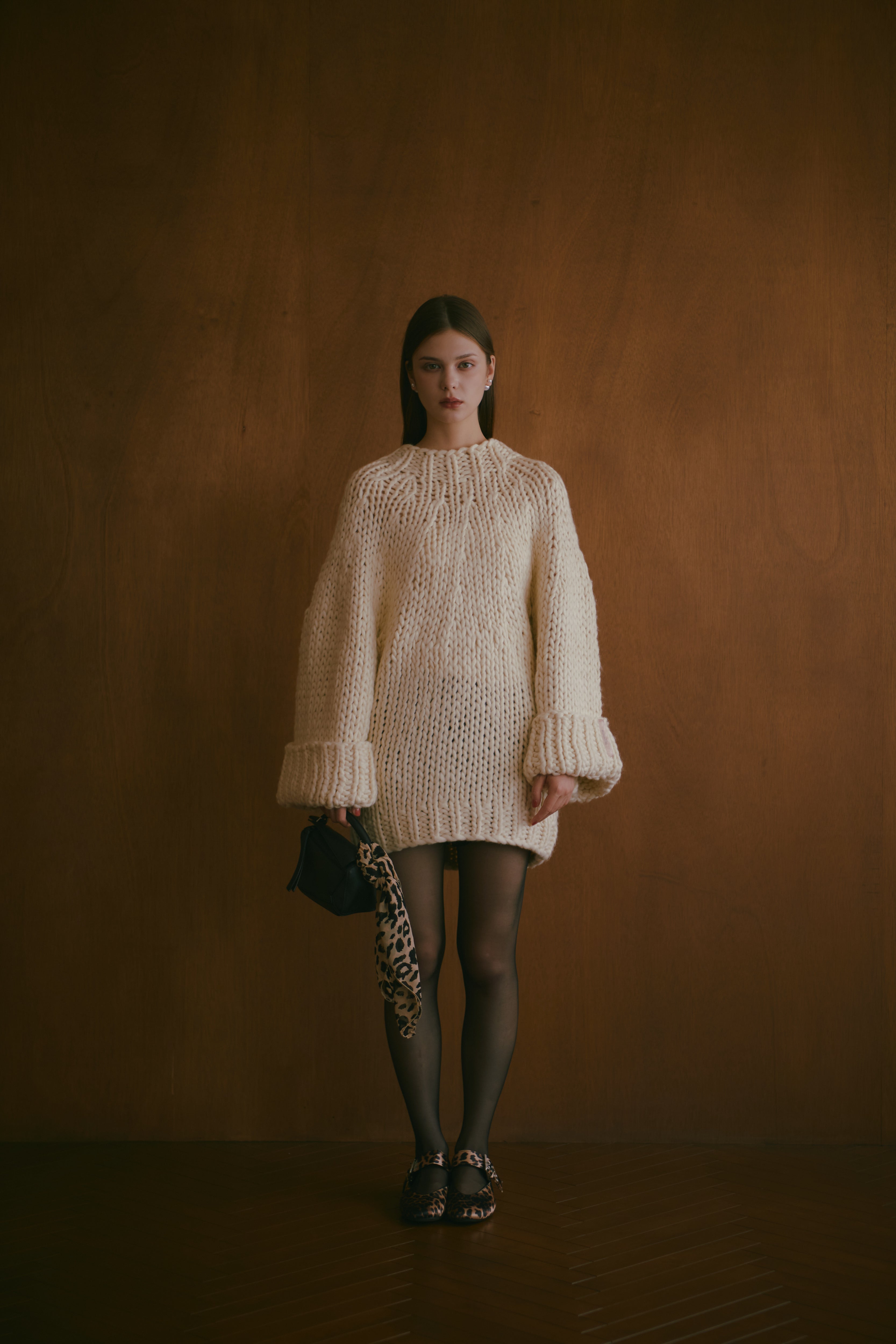 FLAIR ARTISAN KNIT ONE-PIECE