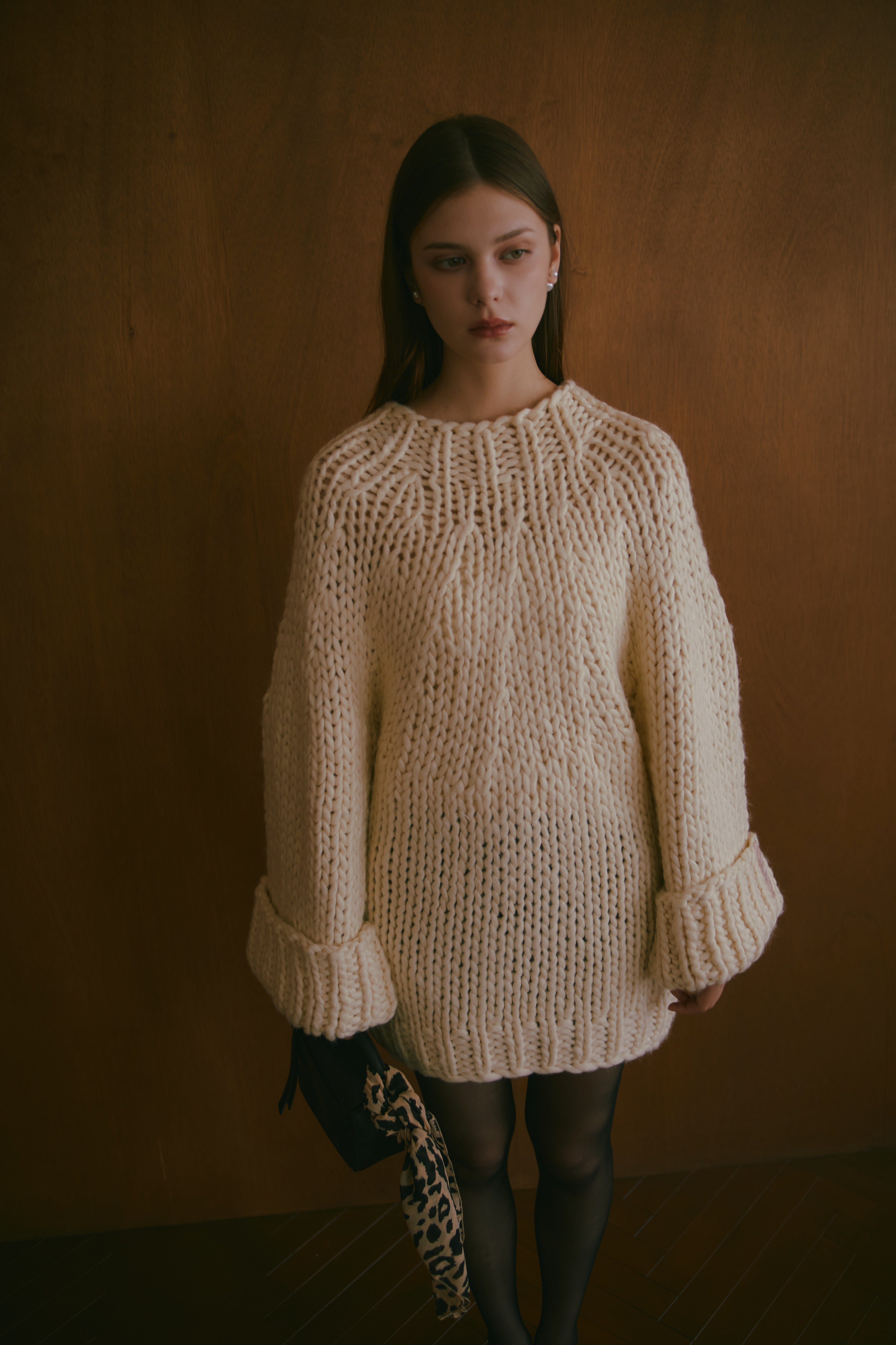 FLAIR ARTISAN KNIT ONE-PIECE