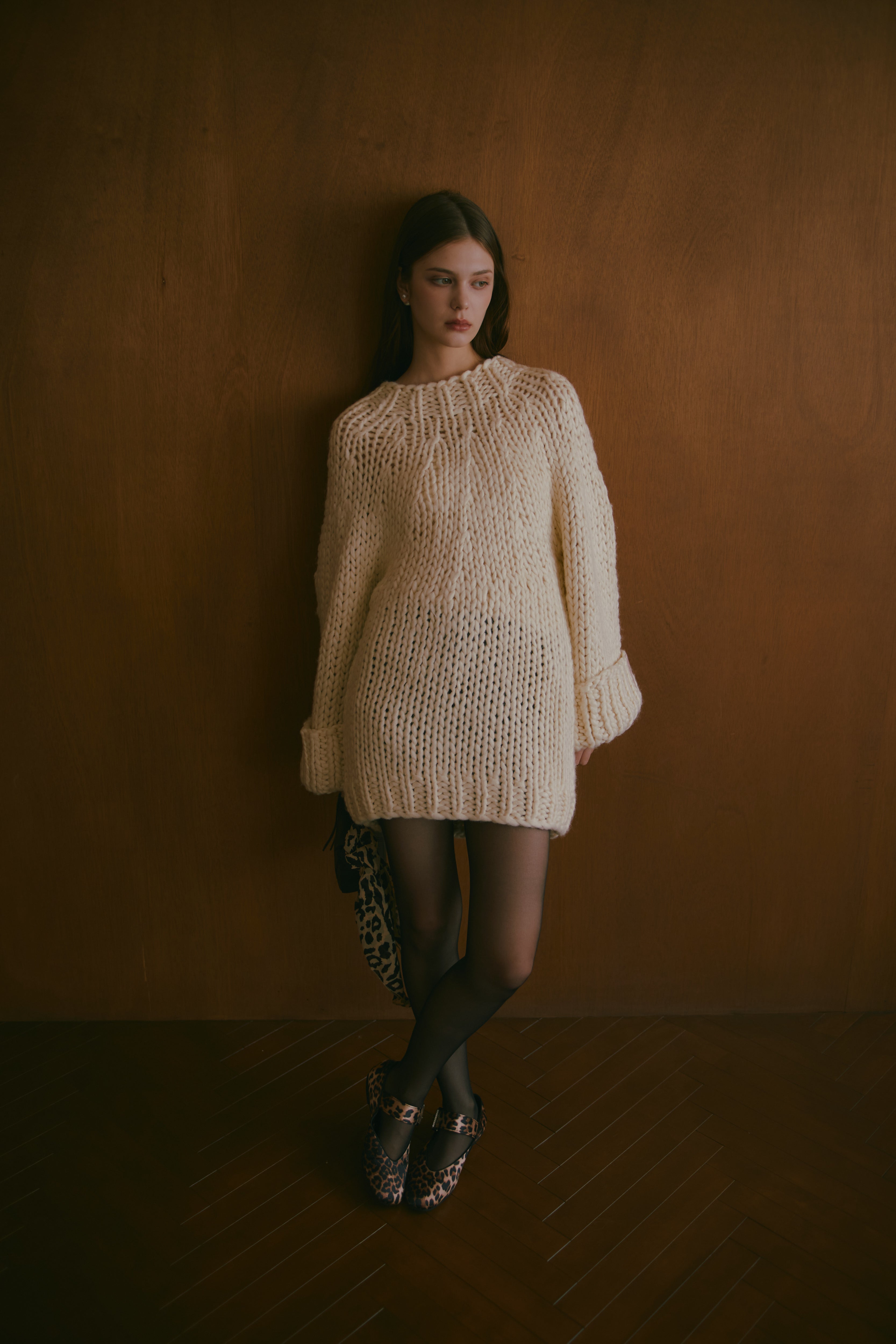 FLAIR ARTISAN KNIT ONE-PIECE