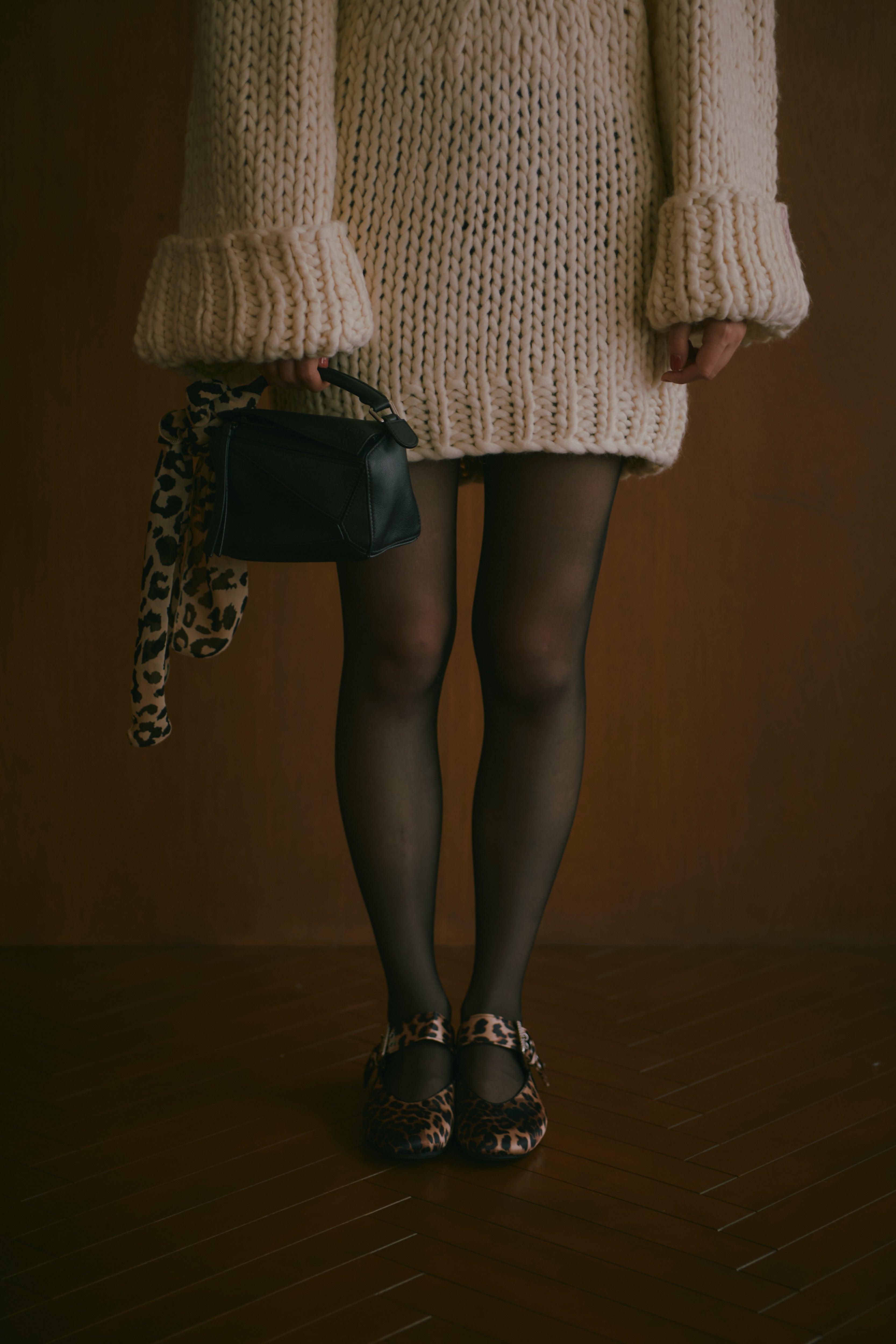 FLAIR ARTISAN KNIT ONE-PIECE