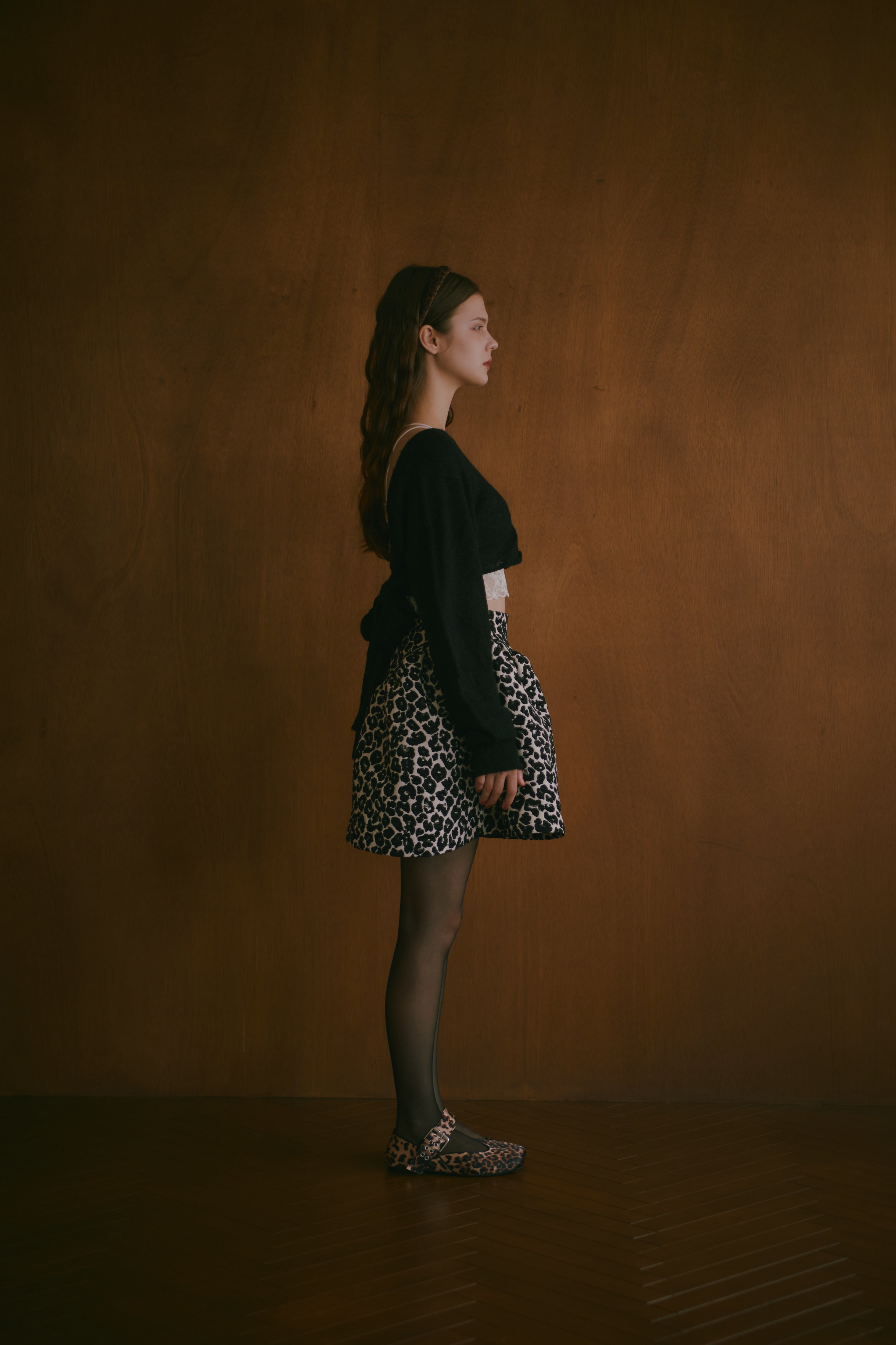 LEOPARD ALLURE SKIRT