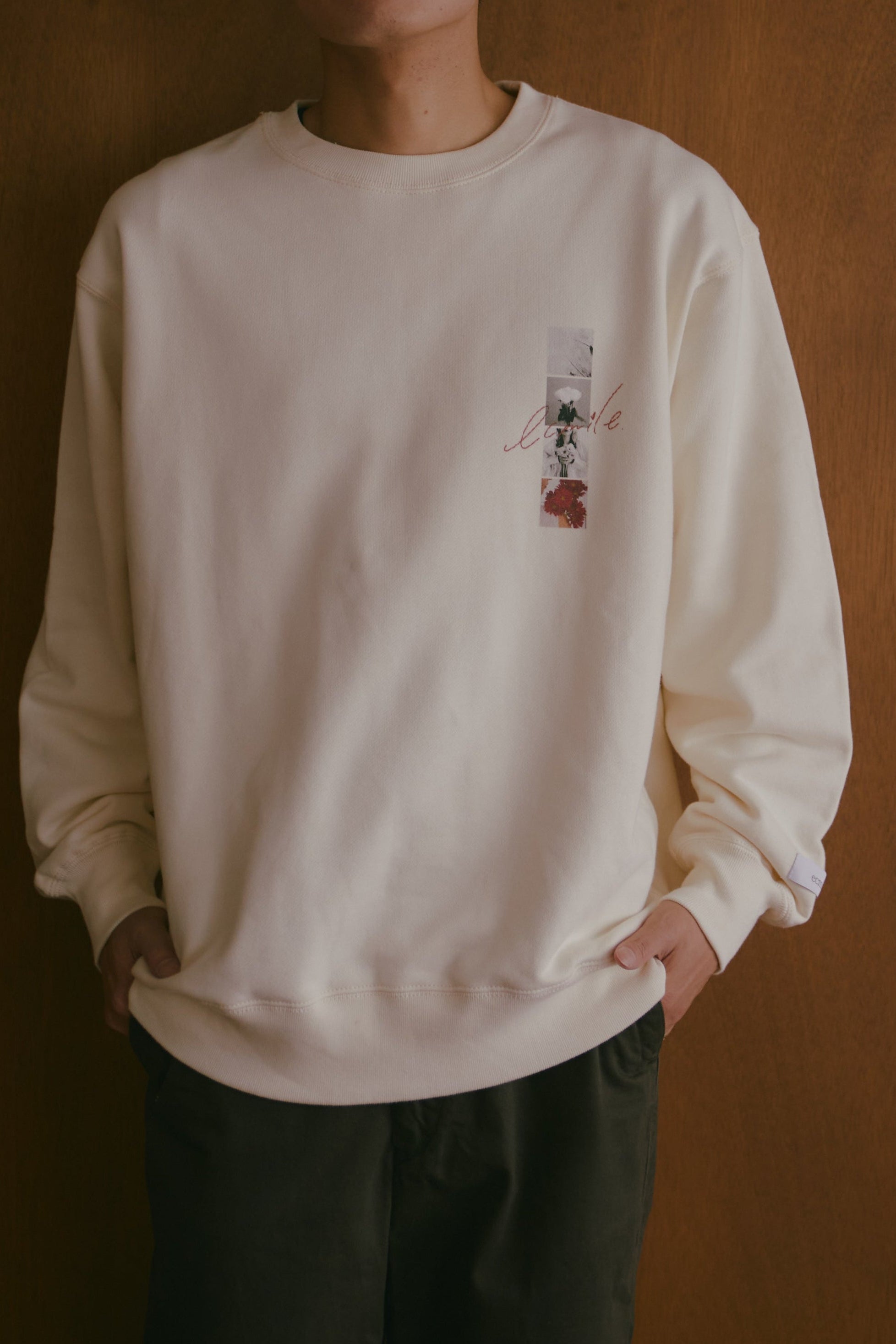 【HOLIDAY PAIR SET】ecmile. ANNIVERSARY SWEAT