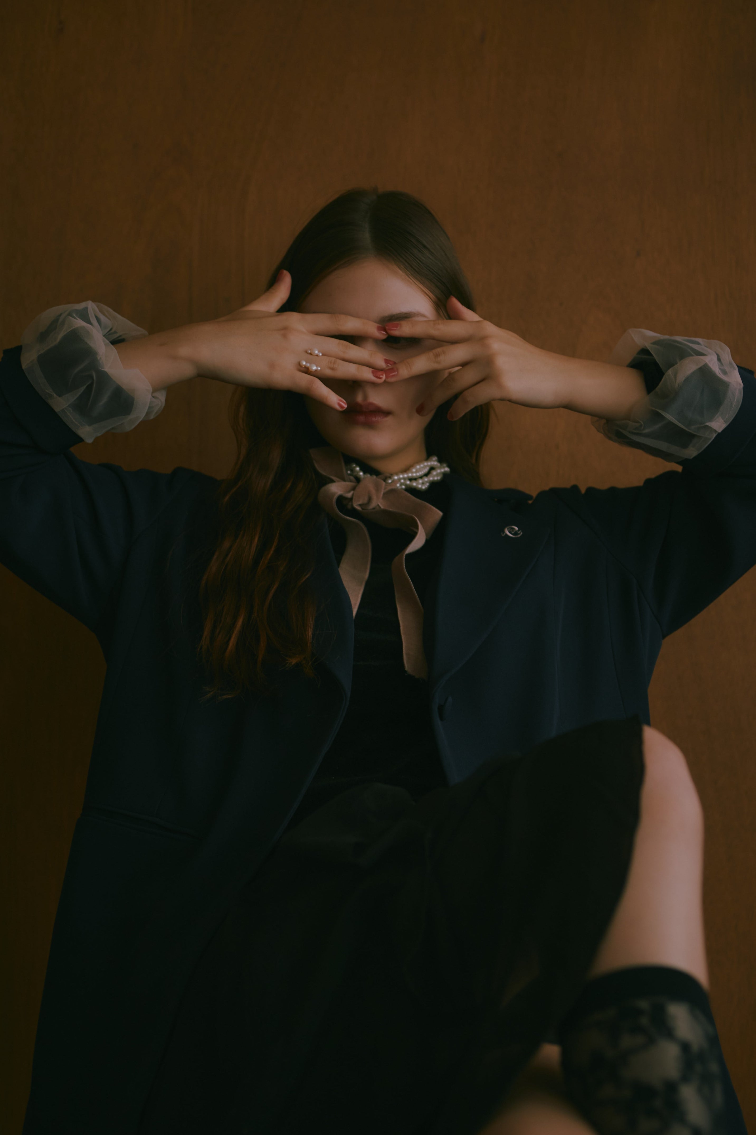 TULLE TAILORED JACKET