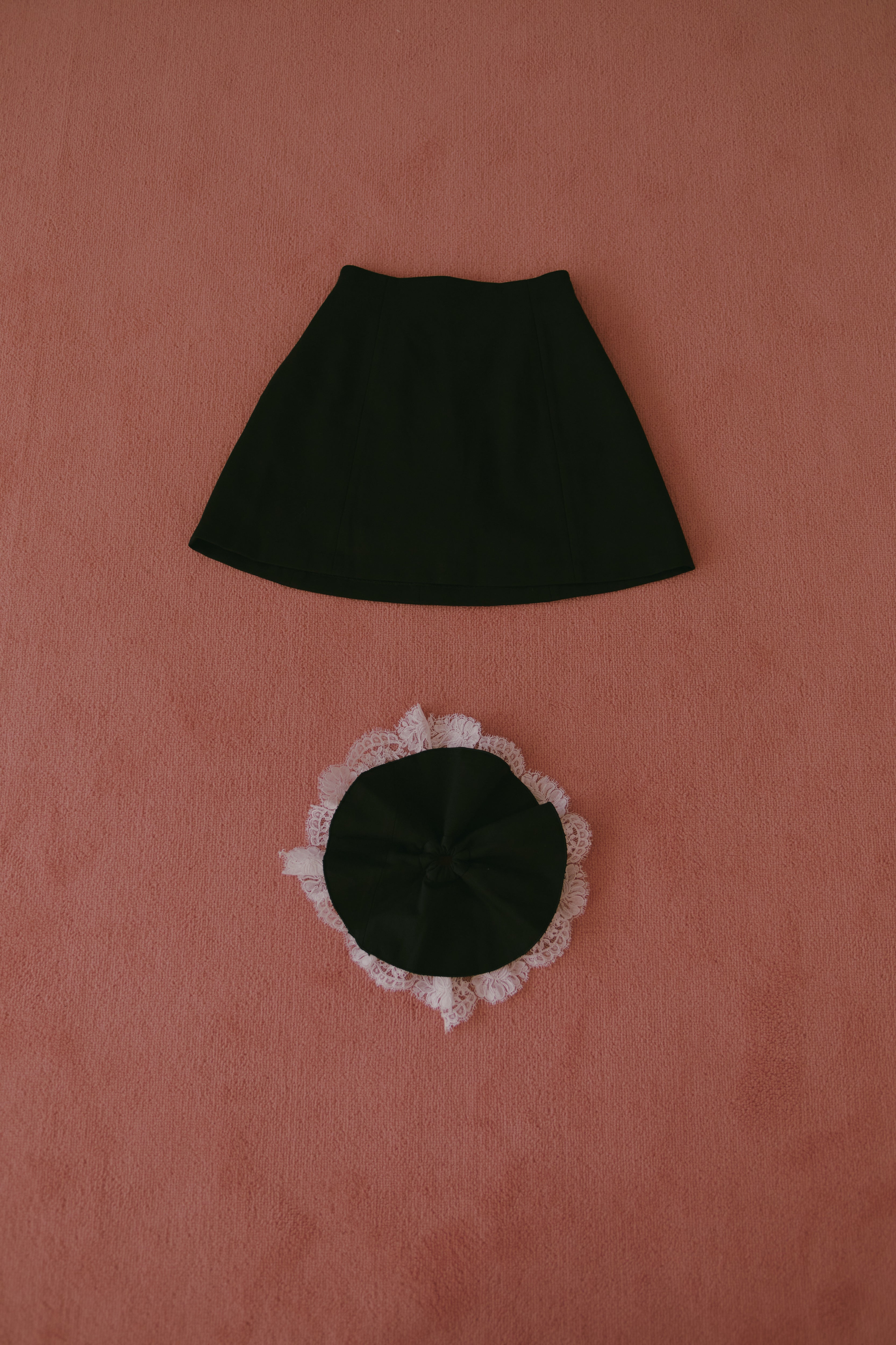 ecmile. × ALPHA BLANCA UPCYCLE CHOUCHOU