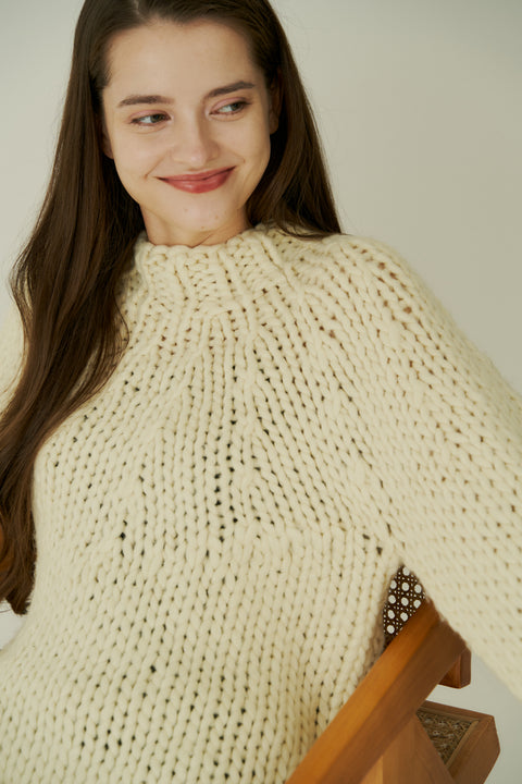 handmade knit one-piece – ecmile