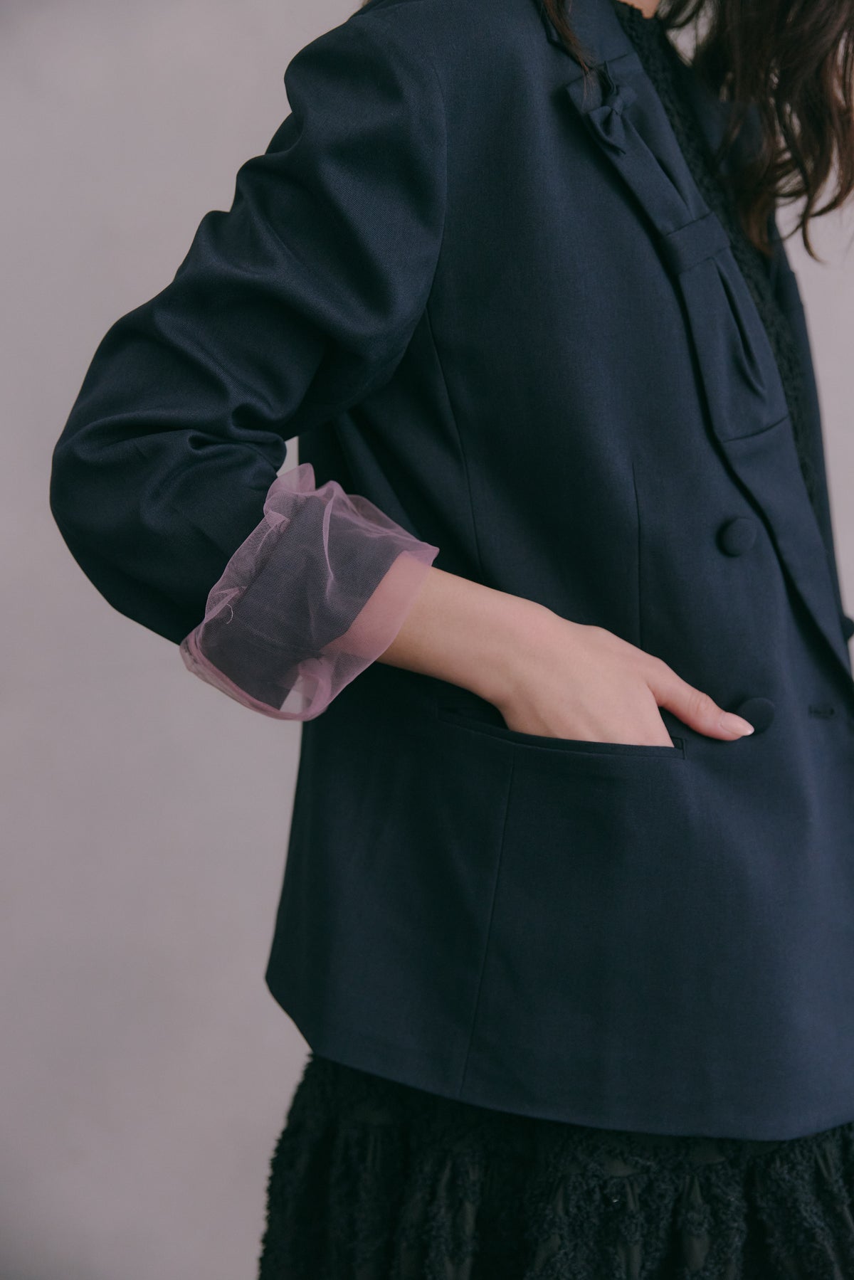 FLUTTER TULLE JACKET