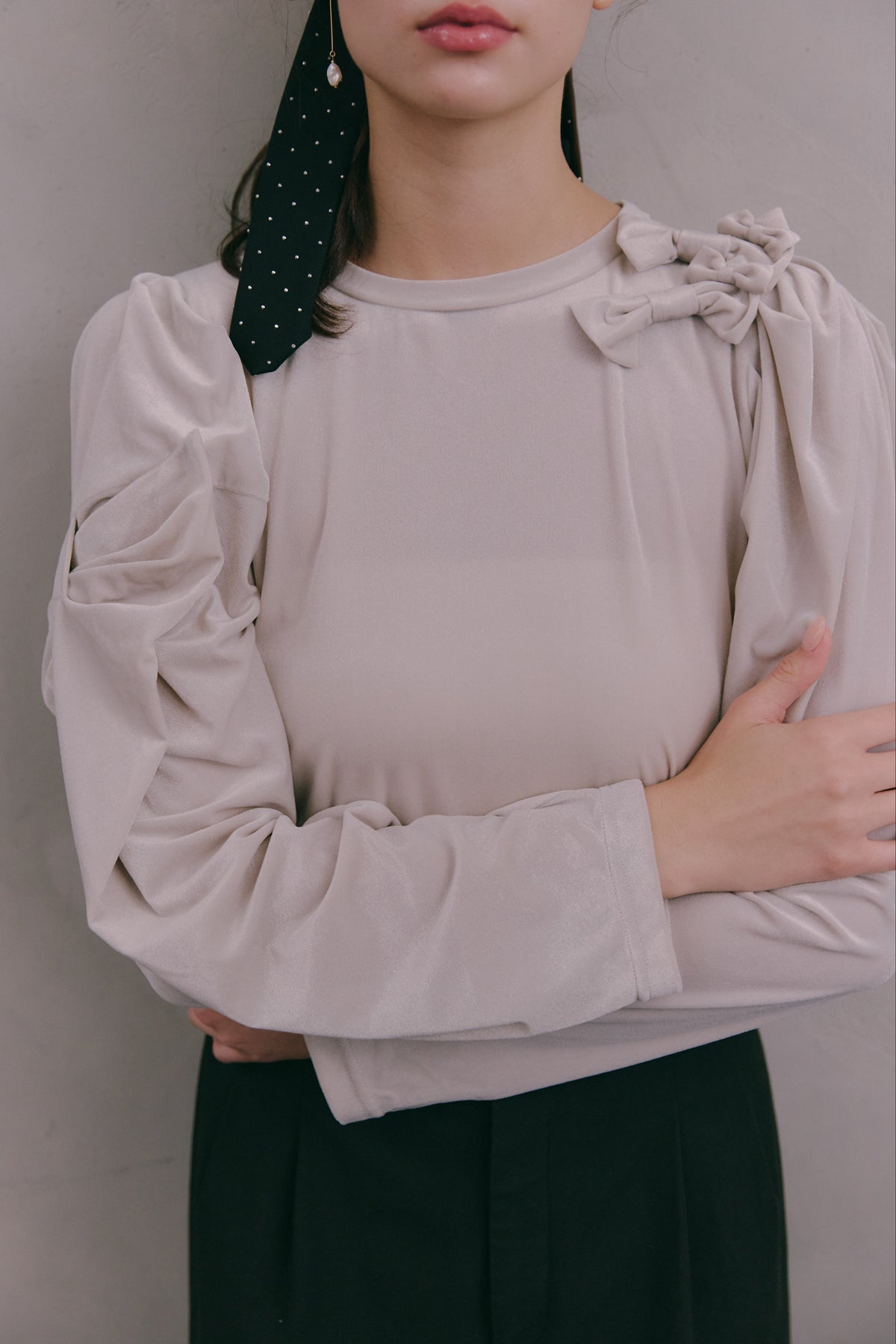 MADE IN JAPAN | MIMI VELOURS TOP
