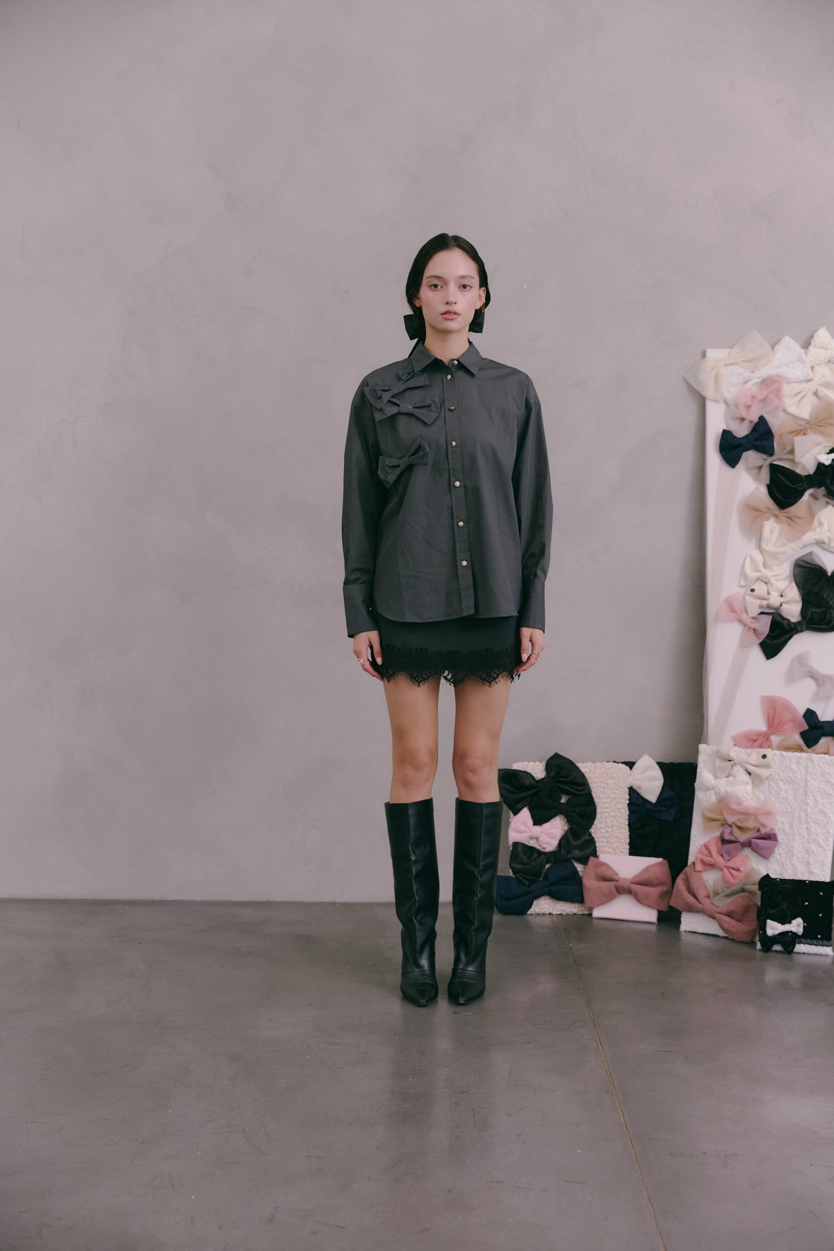 MADE IN JAPAN | ELLE RIBBON SHIRT