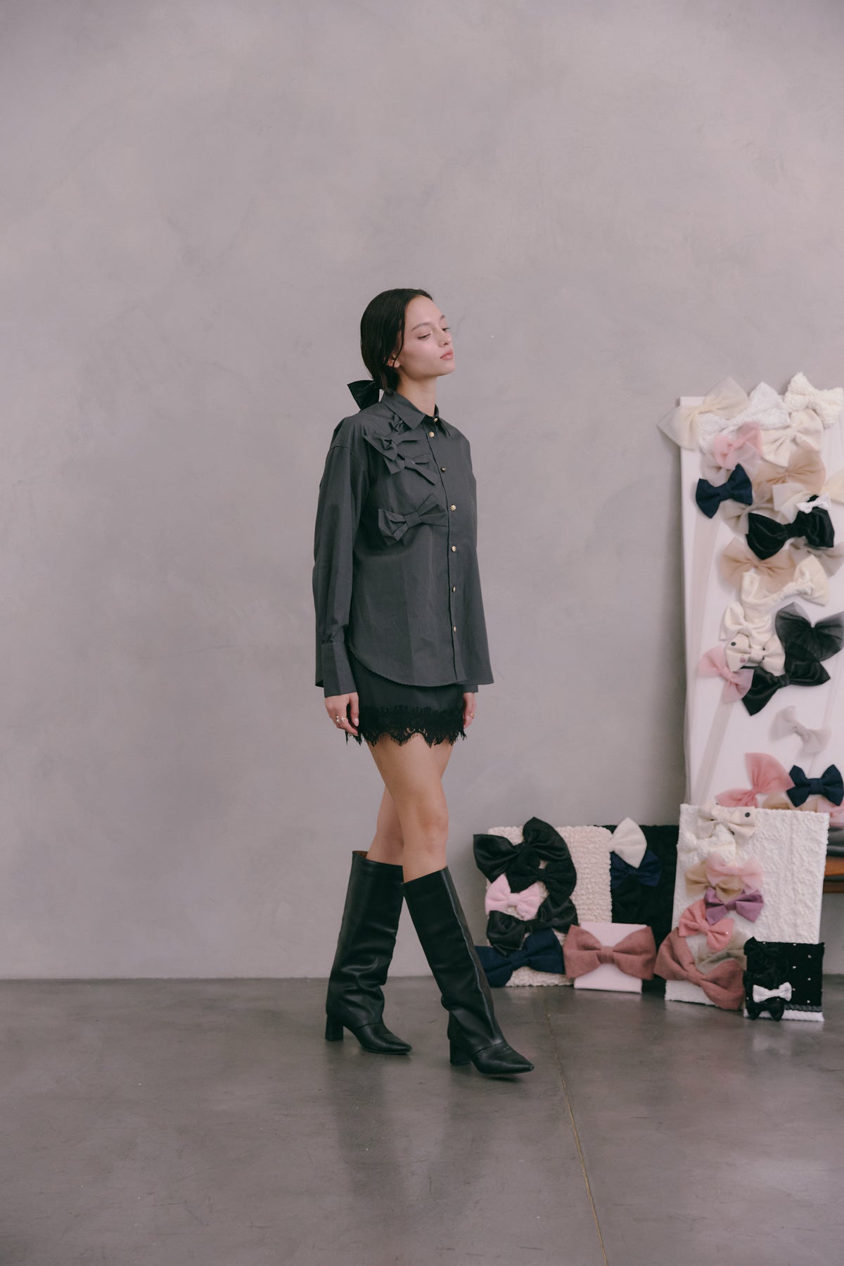 MADE IN JAPAN | ELLE RIBBON SHIRT