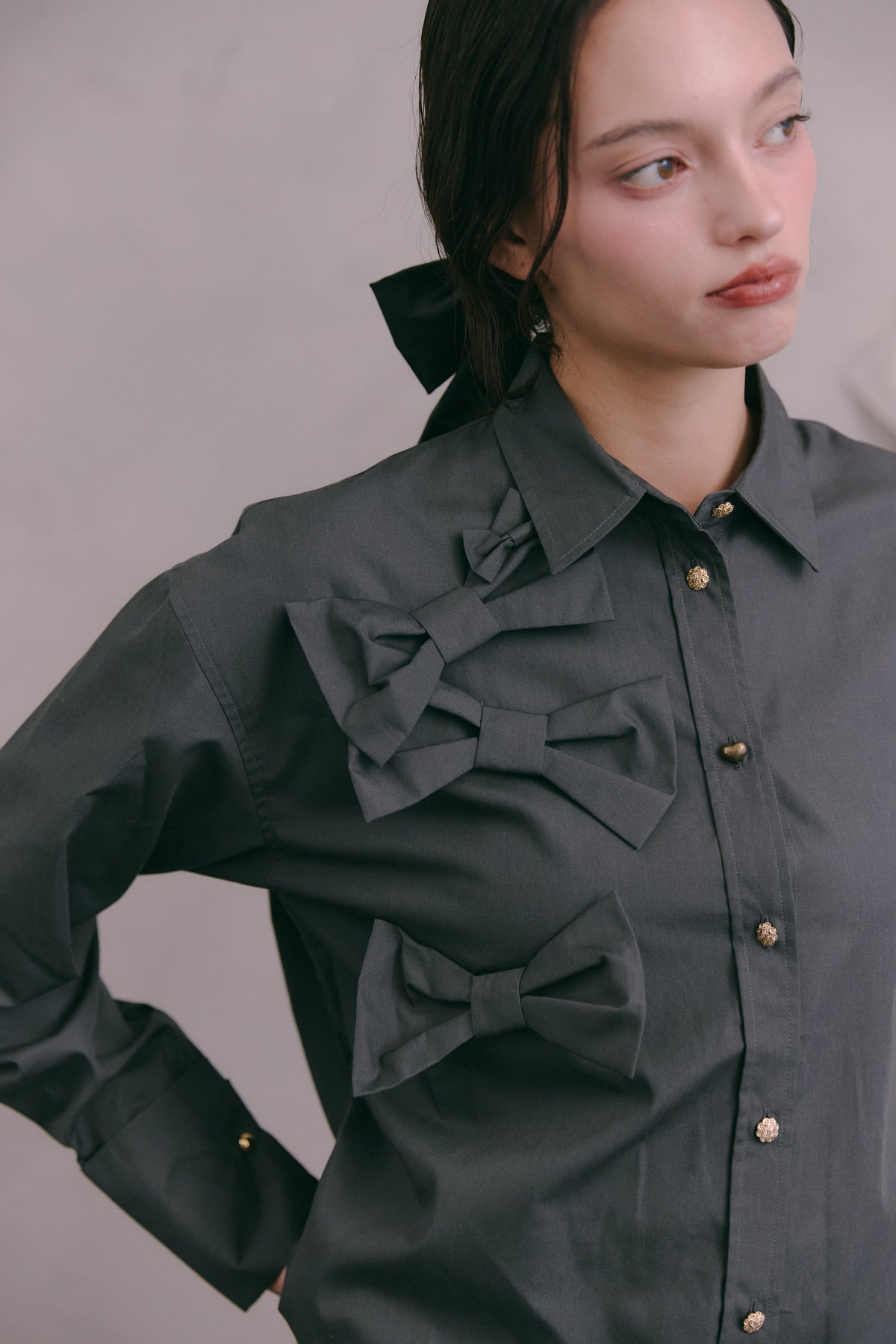 MADE IN JAPAN | ELLE RIBBON SHIRT