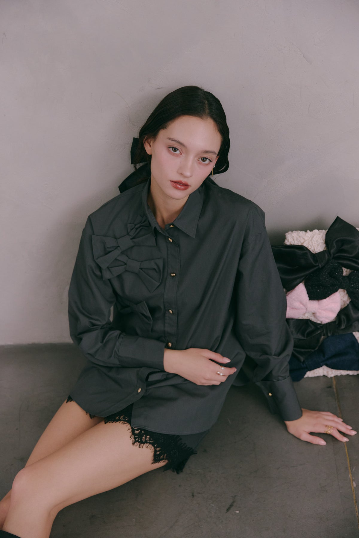 MADE IN JAPAN | ELLE RIBBON SHIRT