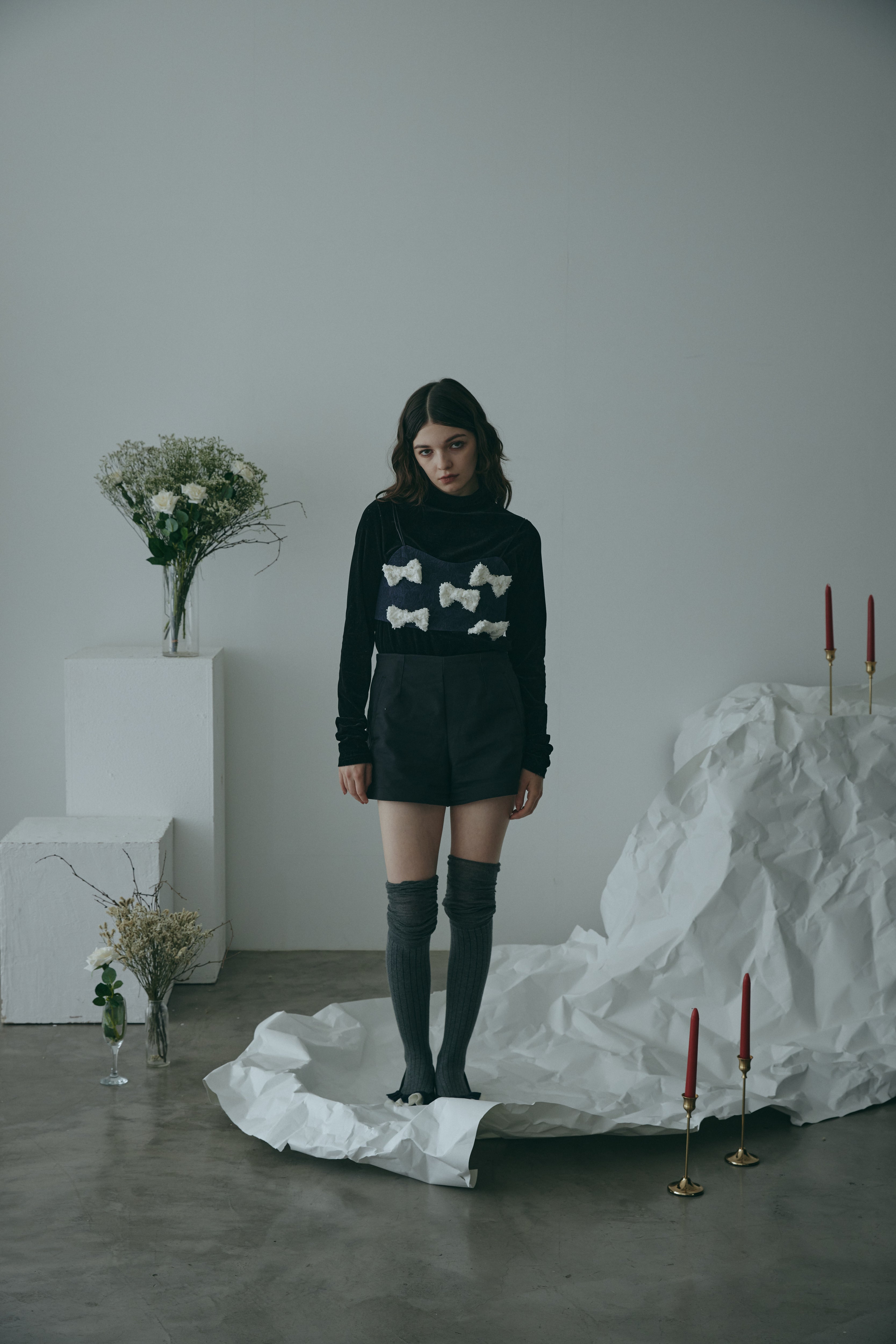 Upcycle / MADE IN JAPAN 】RECHERCHÉ RIBBON BUSTIER