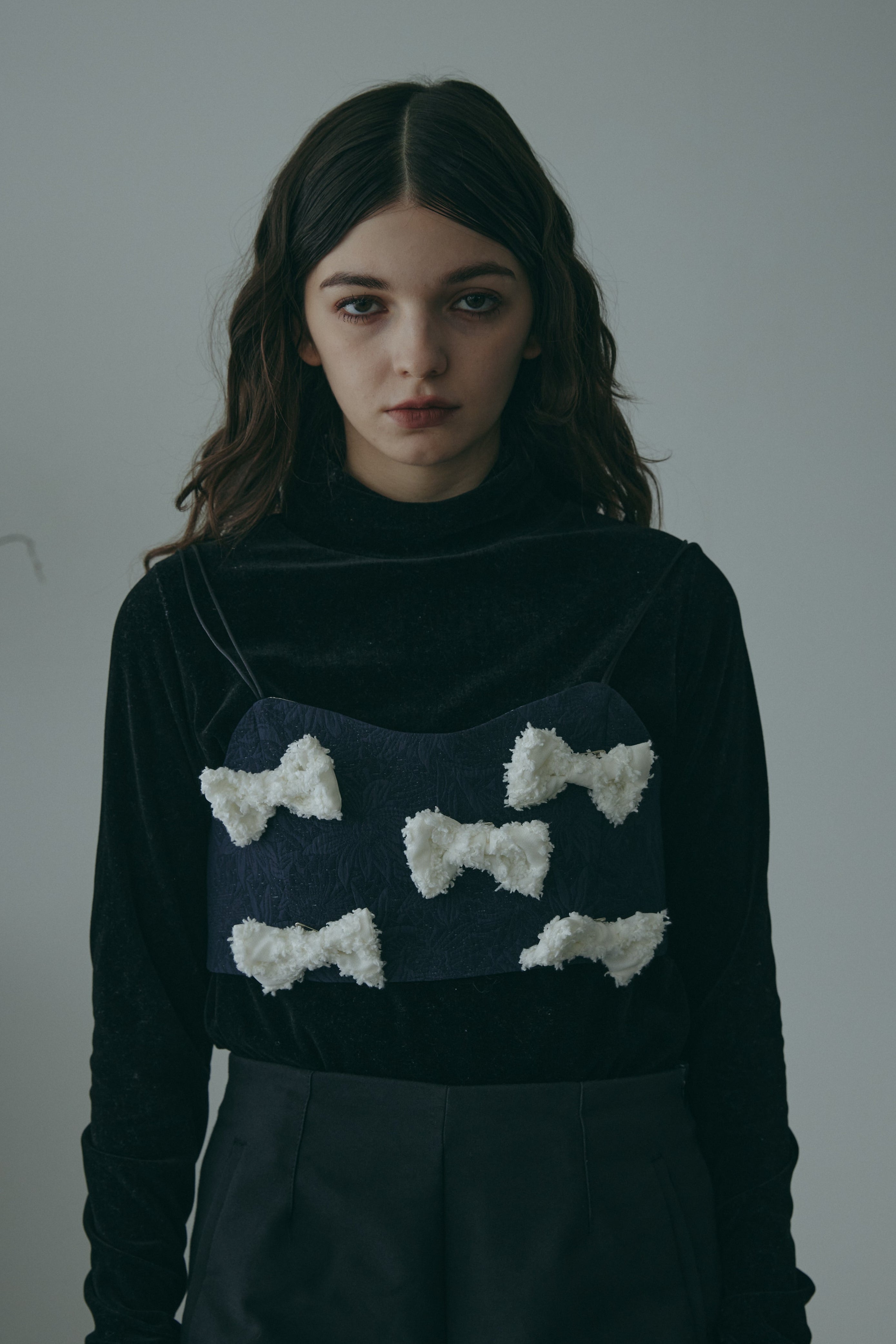 【Upcycle】RECHERCHÉ RIBBON BUSTIER