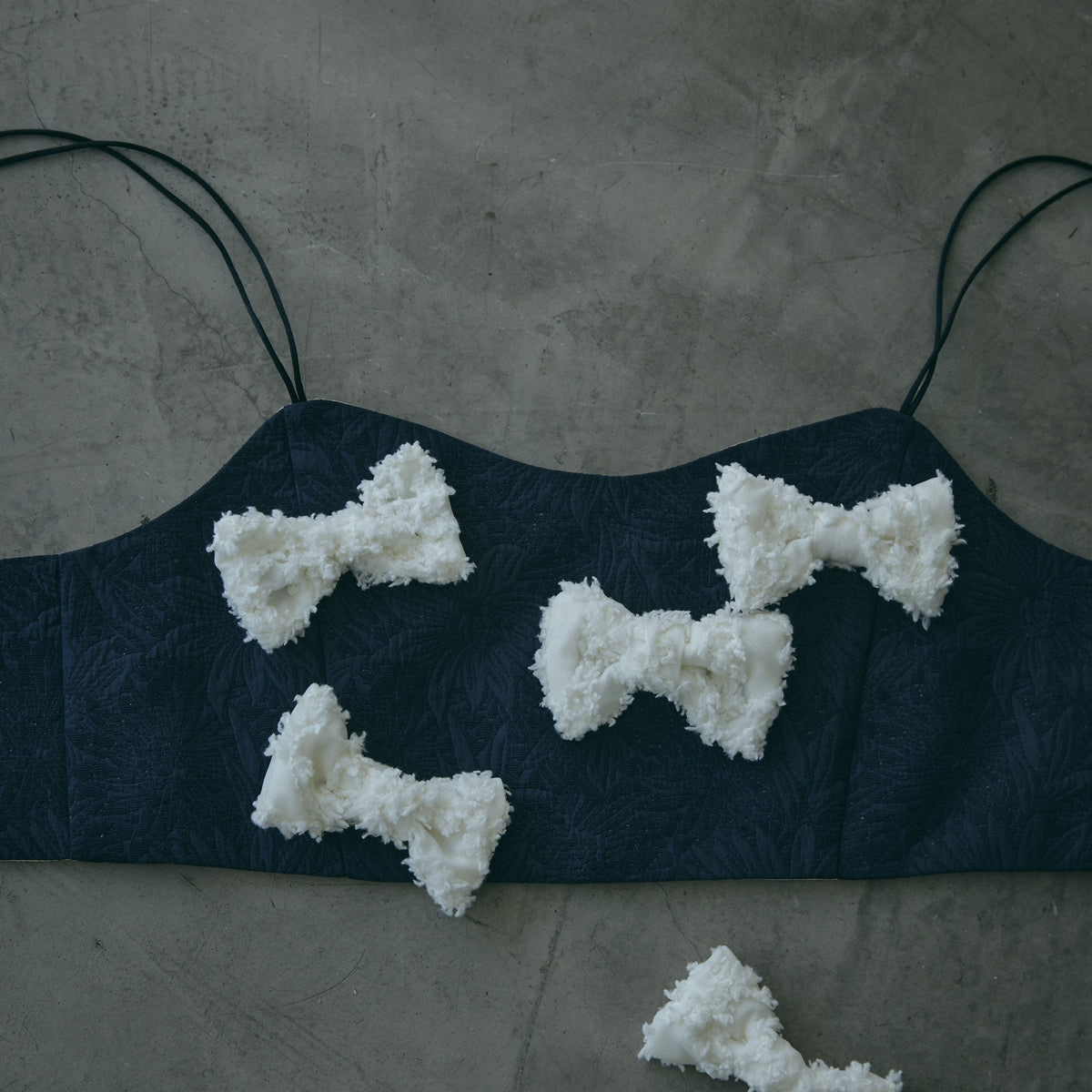 Upcycle / MADE IN JAPAN 】RECHERCHÉ RIBBON BUSTIER