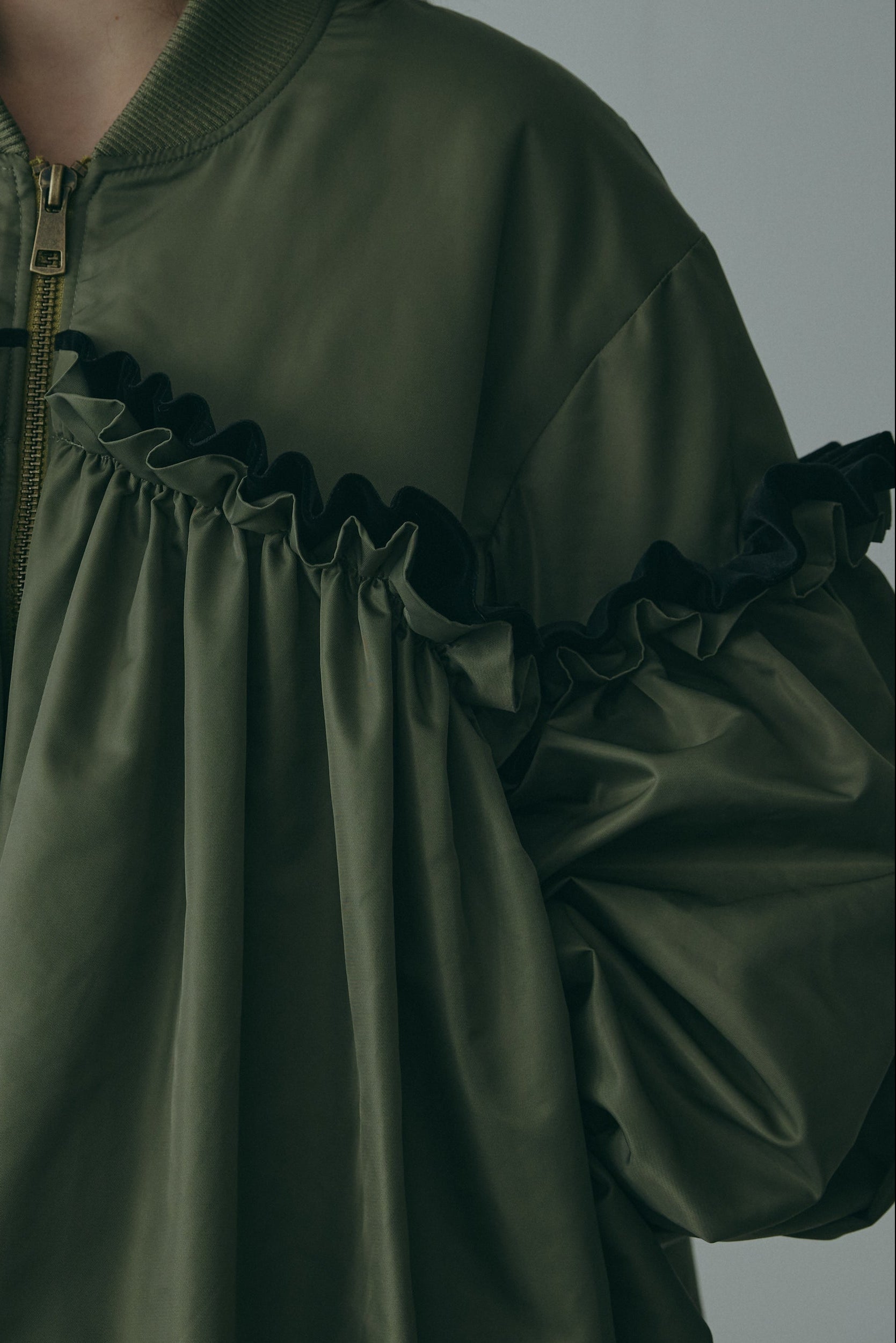 CHÉRIE A-LINE FRILL COAT