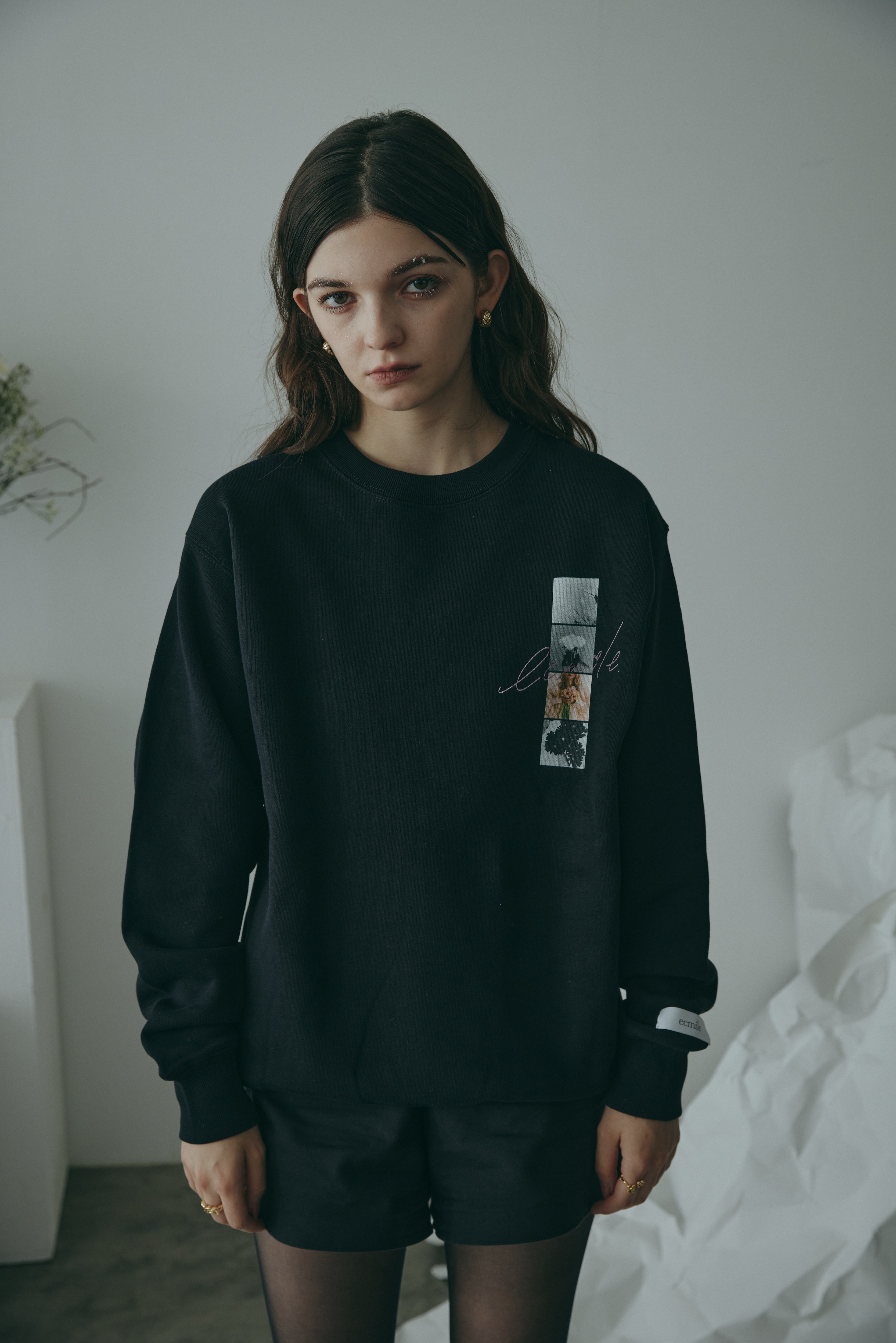 【HOLIDAY PAIR SET】ecmile. ANNIVERSARY SWEAT